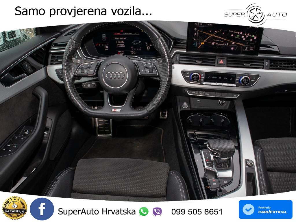 Audi A5 Sportback 40 TFSI (190 KS) S tronic S line MATRIX+GR SJED+KAM