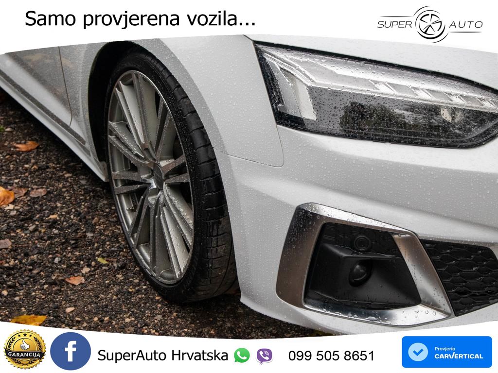 Audi A5 Sportback 40 TFSI (190 KS) S tronic S line MATRIX+GR SJED+KAM