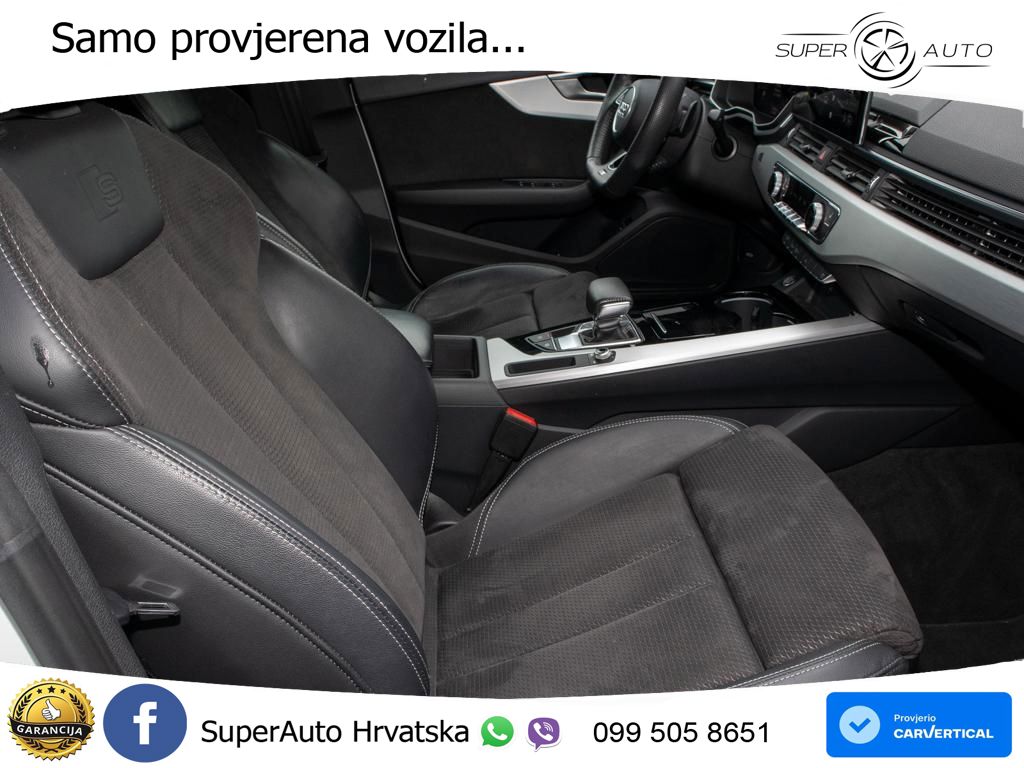 Audi A5 Sportback 40 TFSI (190 KS) S tronic S line MATRIX+GR SJED+KAM