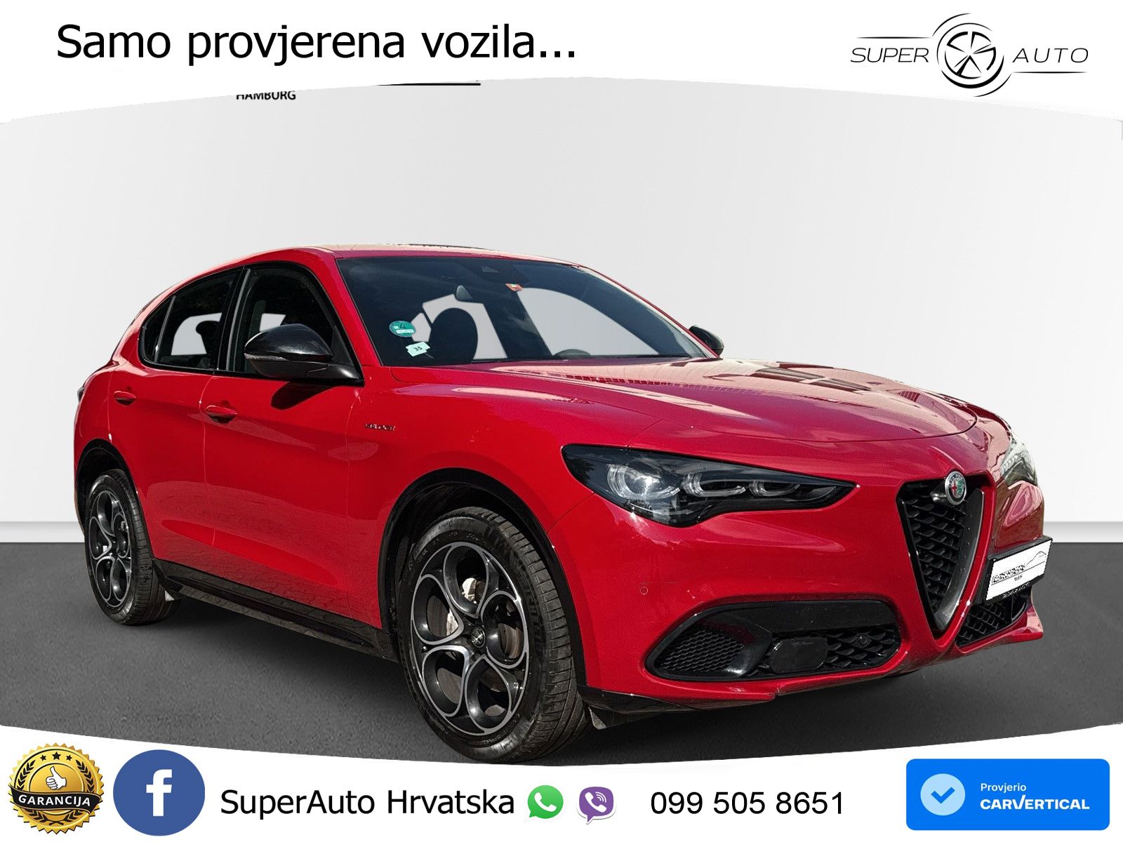 Alfa Romeo Stelvio 2.2 MultiJet II (210 KS) Q4 Automatic LED+GR SJED+ACC