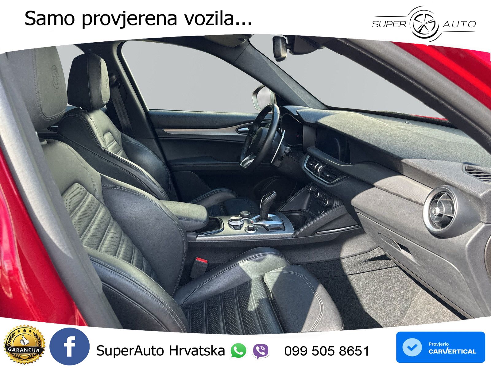 Alfa Romeo Stelvio 2.2 MultiJet II (210 KS) Q4 Automatic LED+GR SJED+ACC