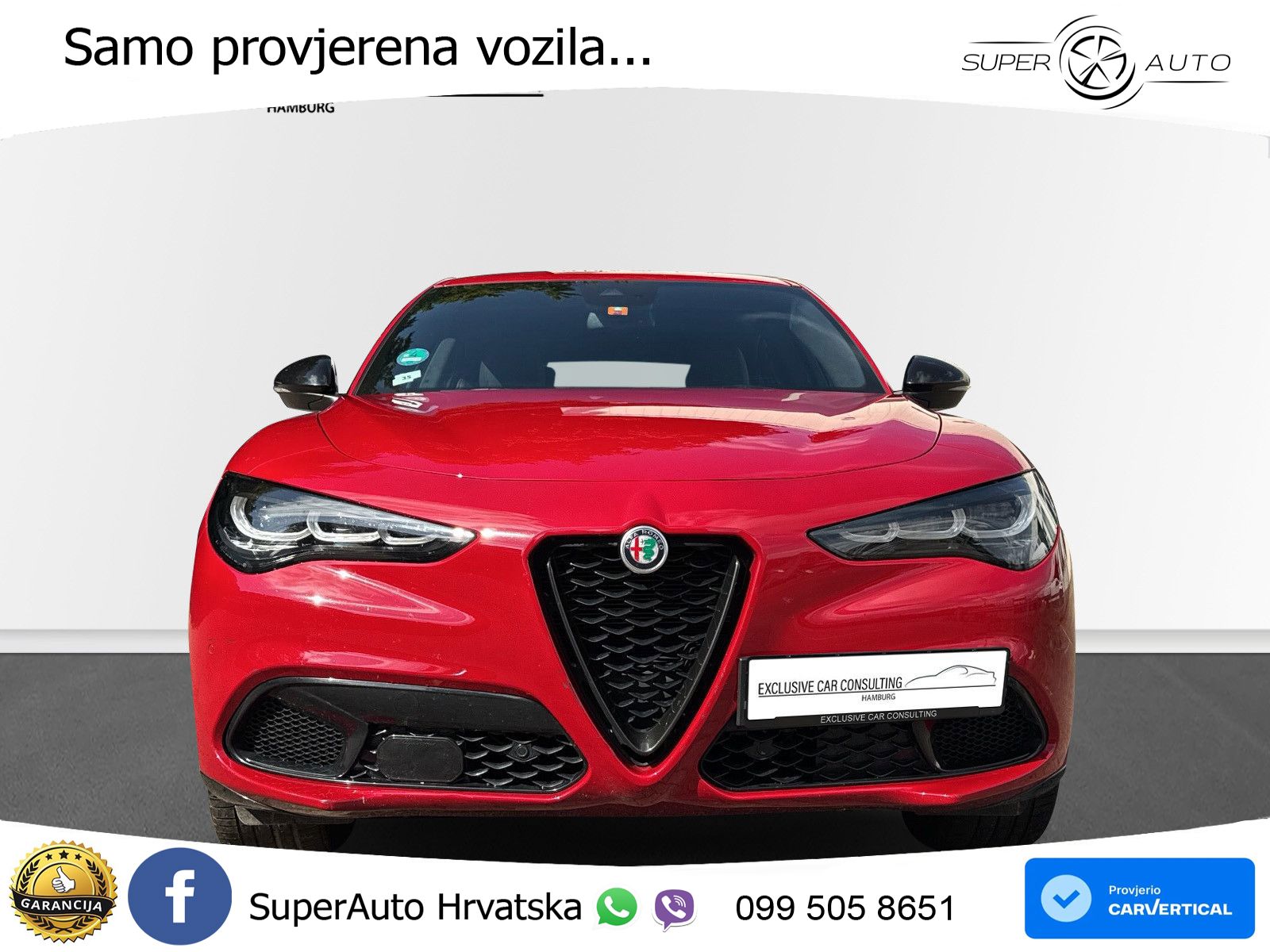 Alfa Romeo Stelvio 2.2 MultiJet II (210 KS) Q4 Automatic LED+GR SJED+ACC