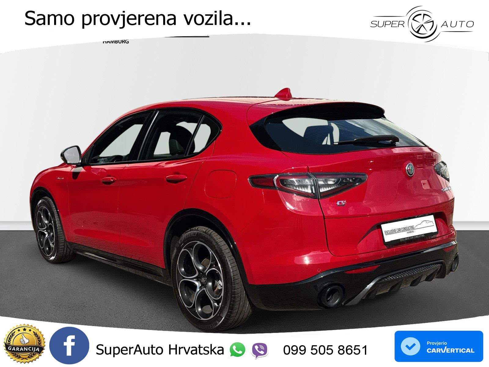 Alfa Romeo Stelvio 2.2 MultiJet II (210 KS) Q4 Automatic LED+GR SJED+ACC