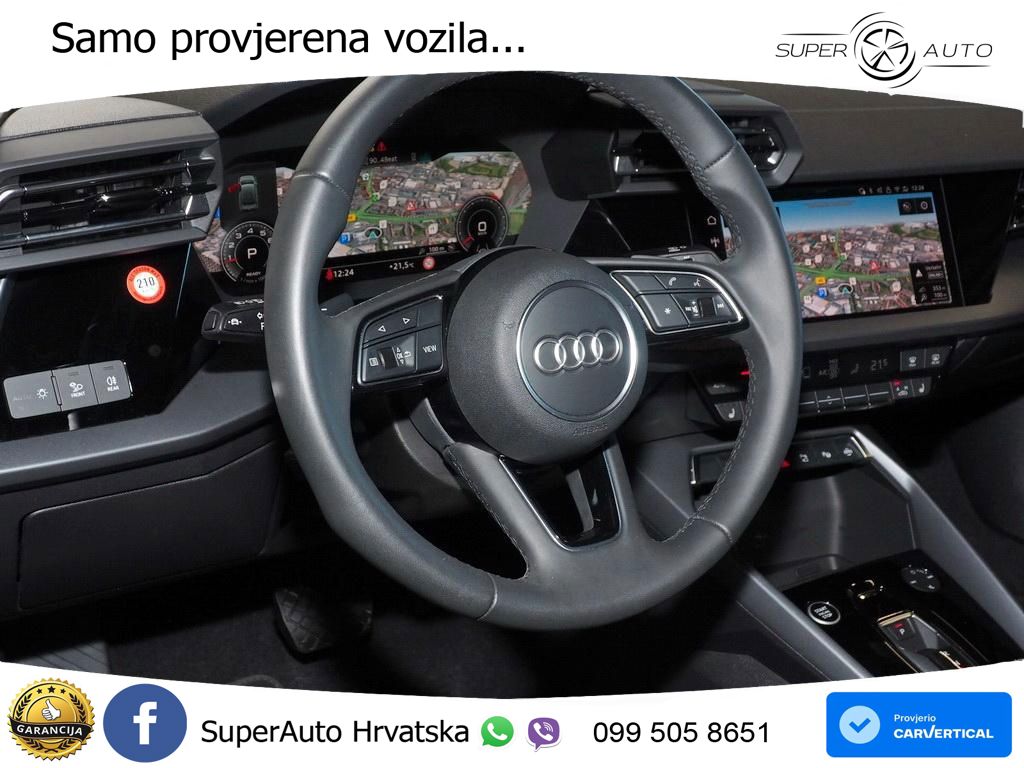 Audi A3 Limuzina 30 TFSI (116 KS) S tronic advanced LED+GR SJED+ACC