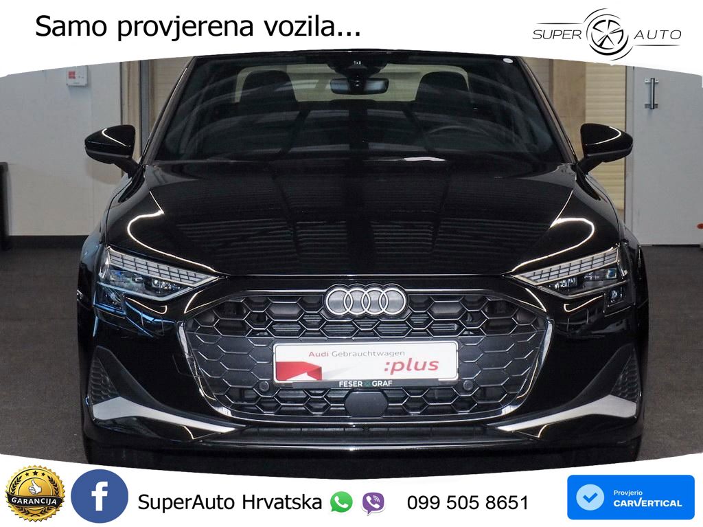 Audi A3 Limuzina 30 TFSI (116 KS) S tronic advanced LED+GR SJED+ACC