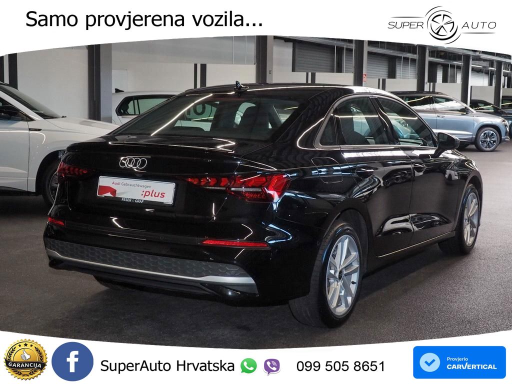 Audi A3 Limuzina 30 TFSI (116 KS) S tronic advanced LED+GR SJED+ACC