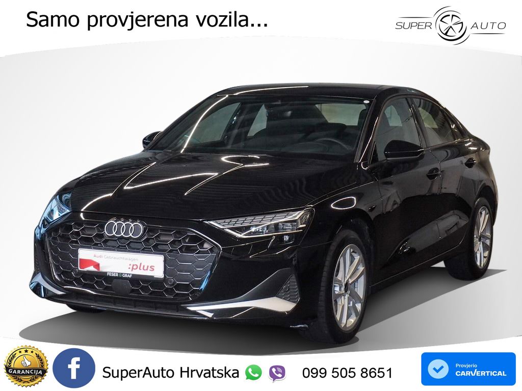 Audi A3 Limuzina 30 TFSI (116 KS) S tronic advanced LED+GR SJED+ACC