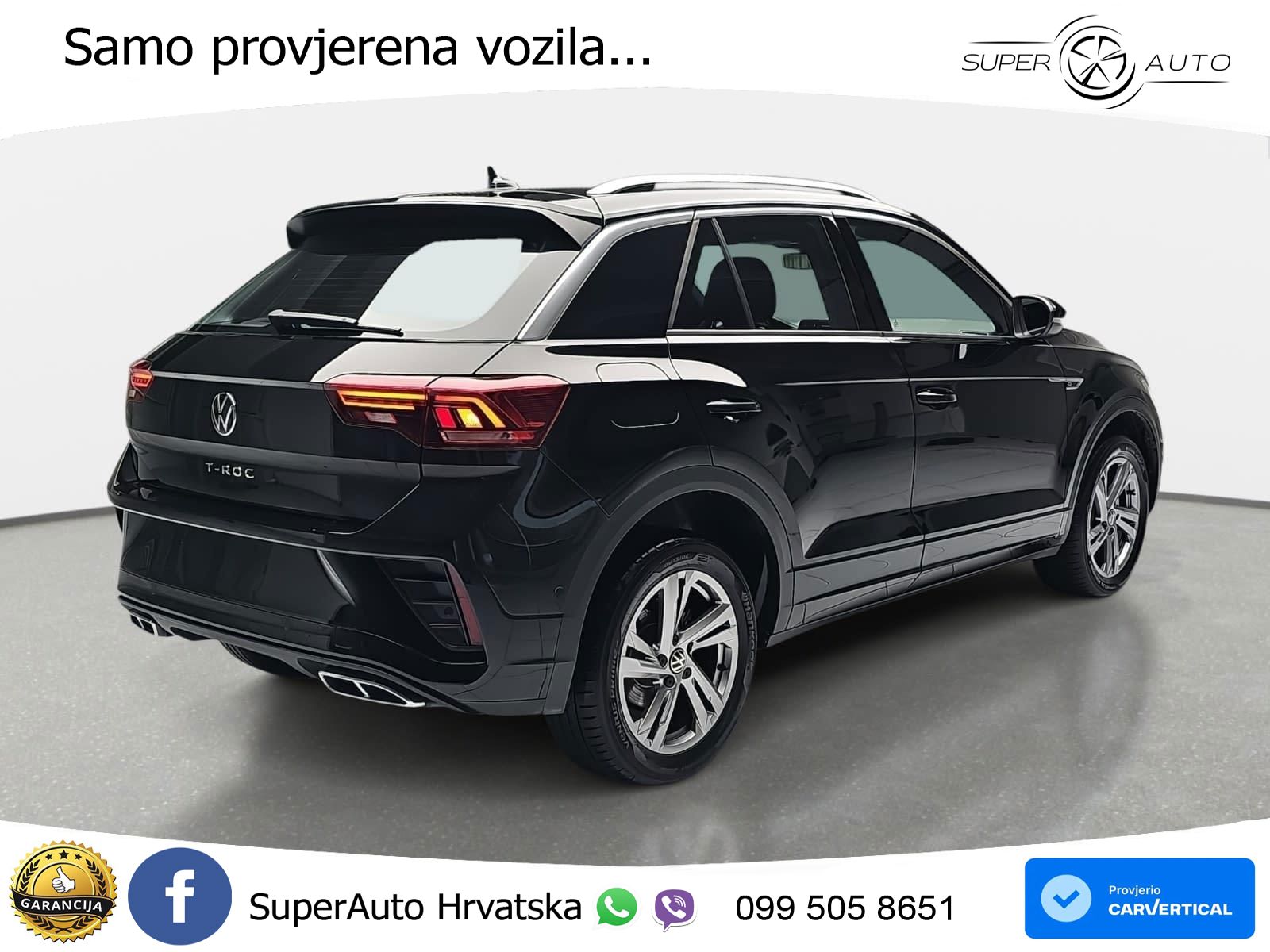 Volkswagen T-Roc 1.5 TSI (150 KS) DSG LED+GR SJED+ACC