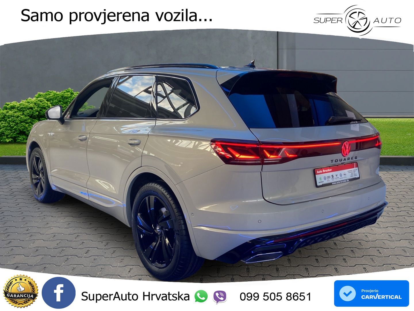 Volkswagen Touareg 3.0 V6 TDI (286 KS) 4MOTION Tiptronic ZRAČNI+ACC+GR SJED+KAM+PANO