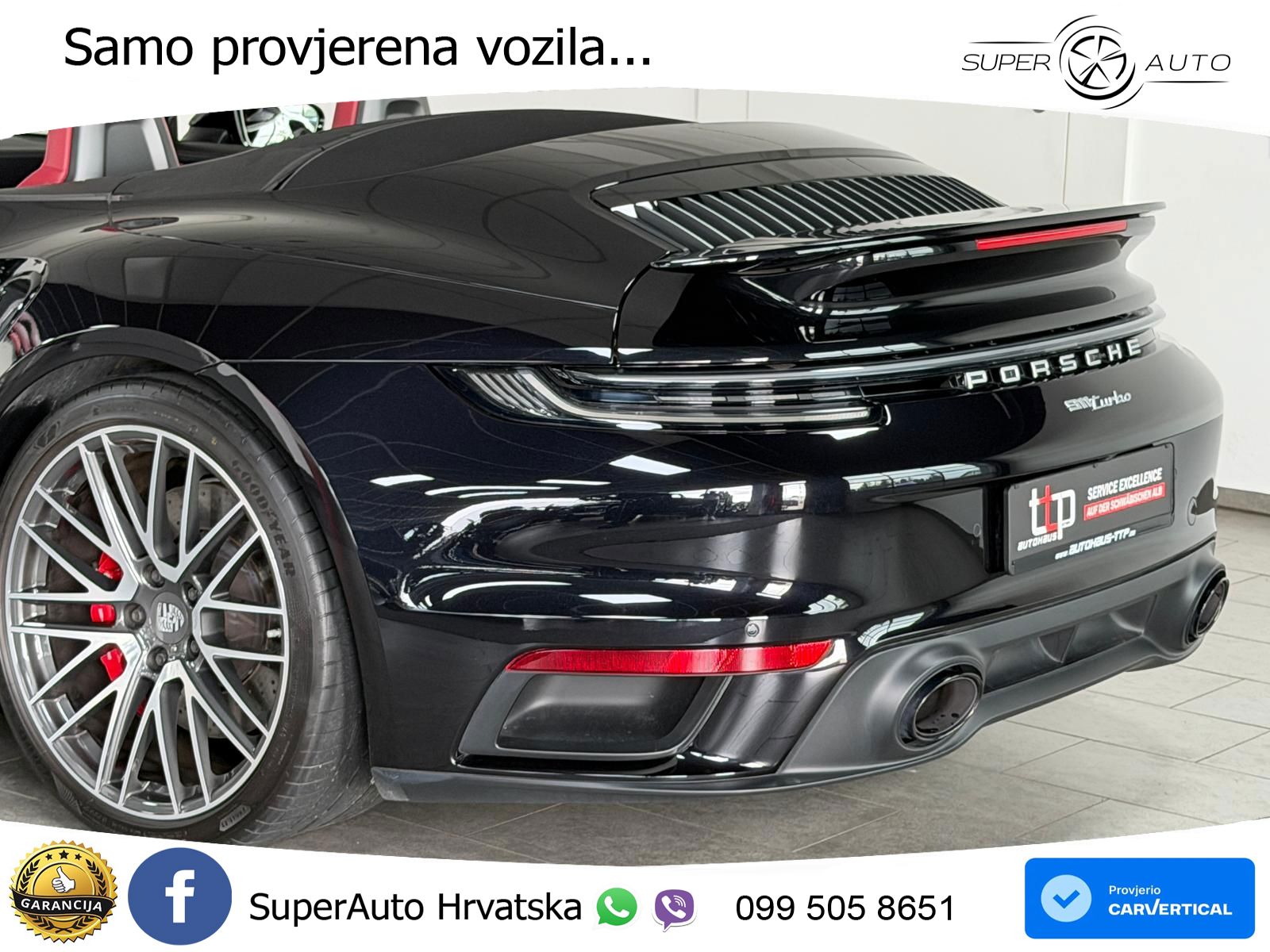 Porsche 911 Turbo Cabriolet 3.8 (580 KS) PDK MATRIX+GR SJED+KAM
