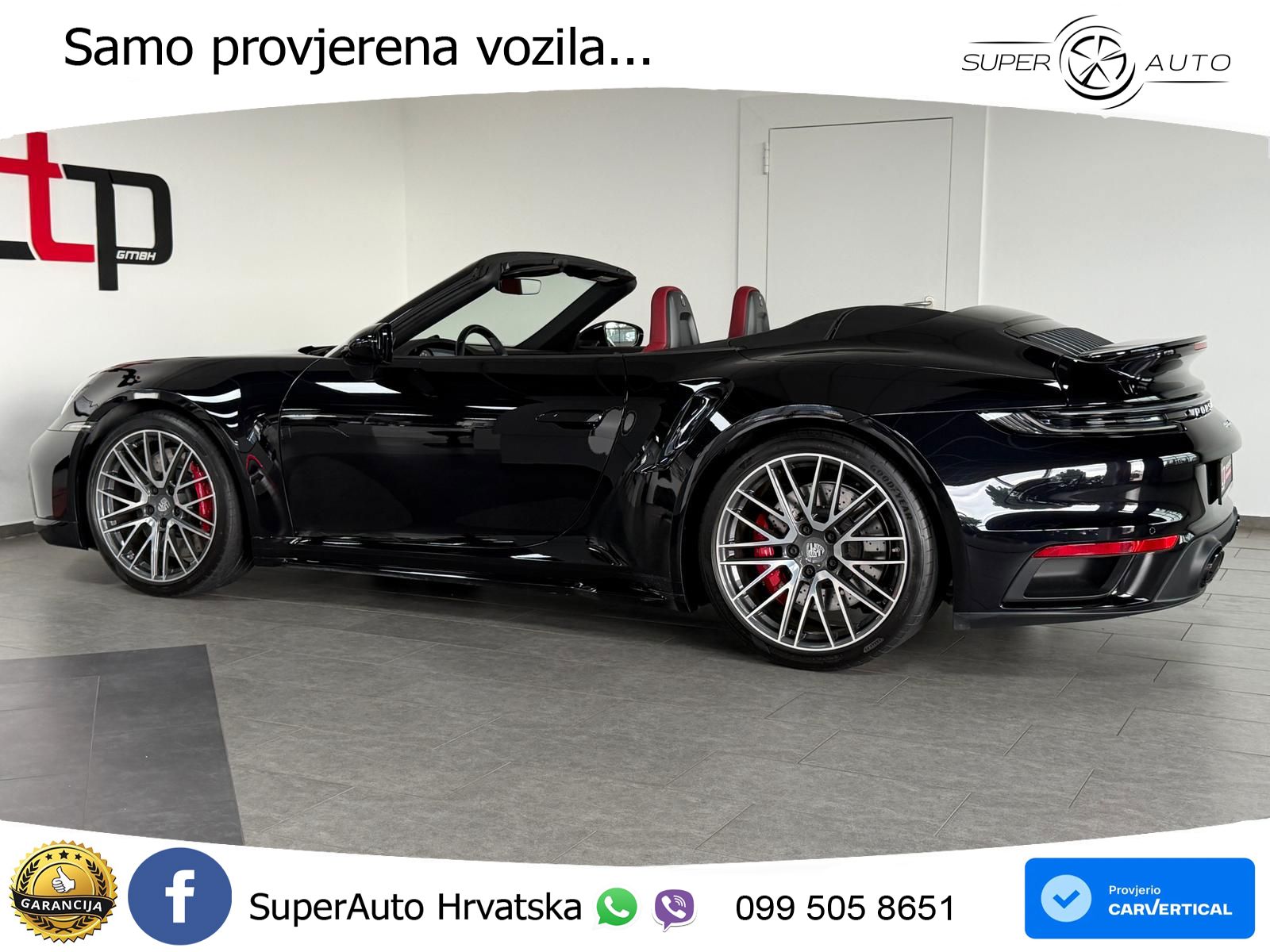 Porsche 911 Turbo Cabriolet 3.8 (580 KS) PDK MATRIX+GR SJED+KAM