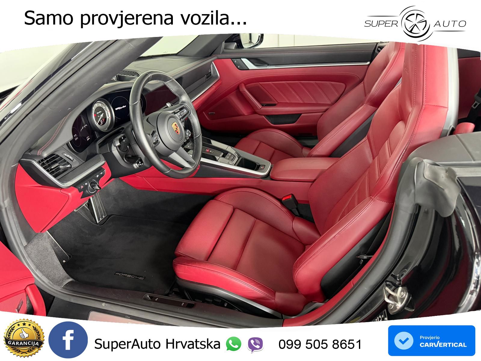 Porsche 911 Turbo Cabriolet 3.8 (580 KS) PDK MATRIX+GR SJED+KAM