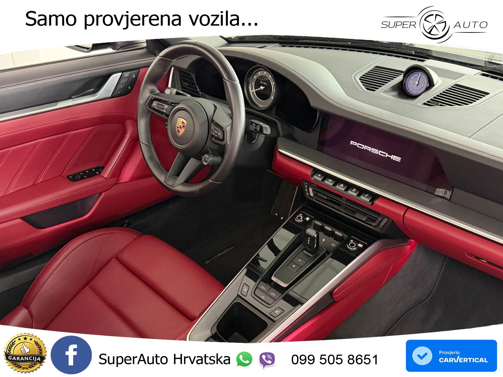 Porsche 911 Turbo Cabriolet 3.8 (580 KS) PDK MATRIX+GR SJED+KAM