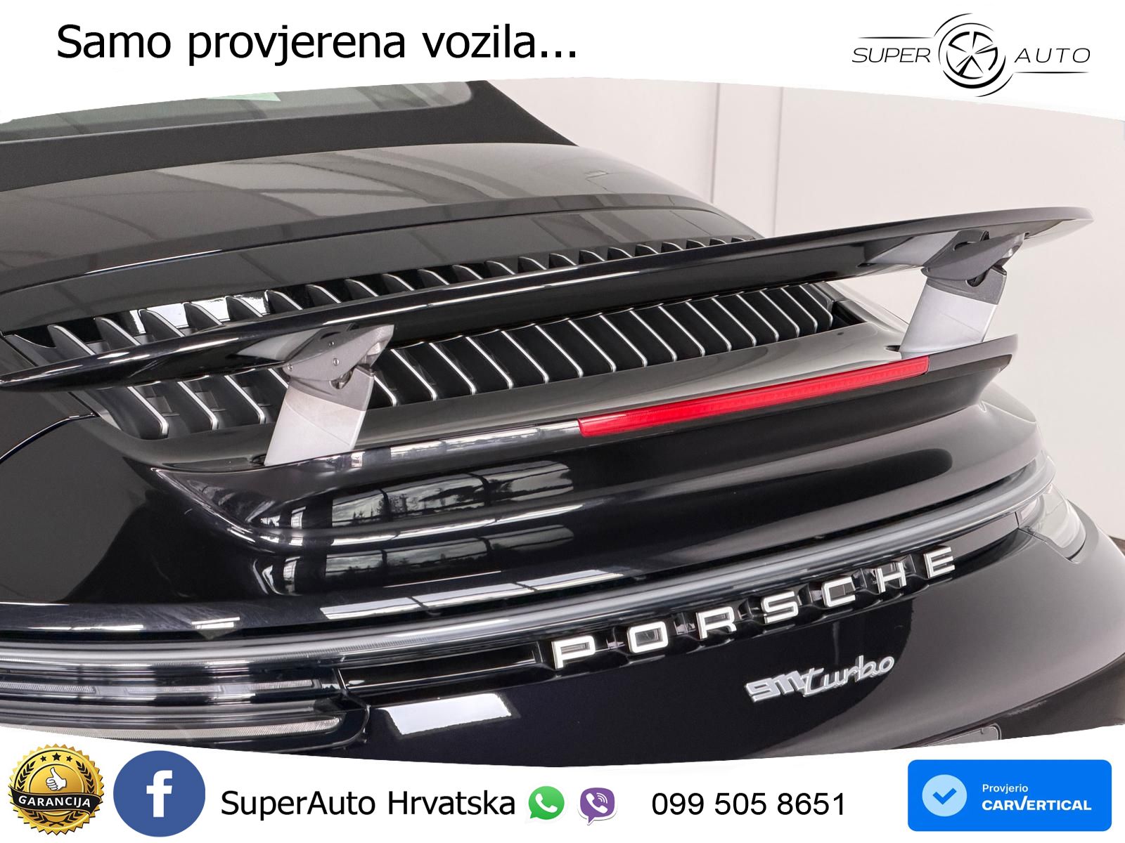 Porsche 911 Turbo Cabriolet 3.8 (580 KS) PDK MATRIX+GR SJED+KAM
