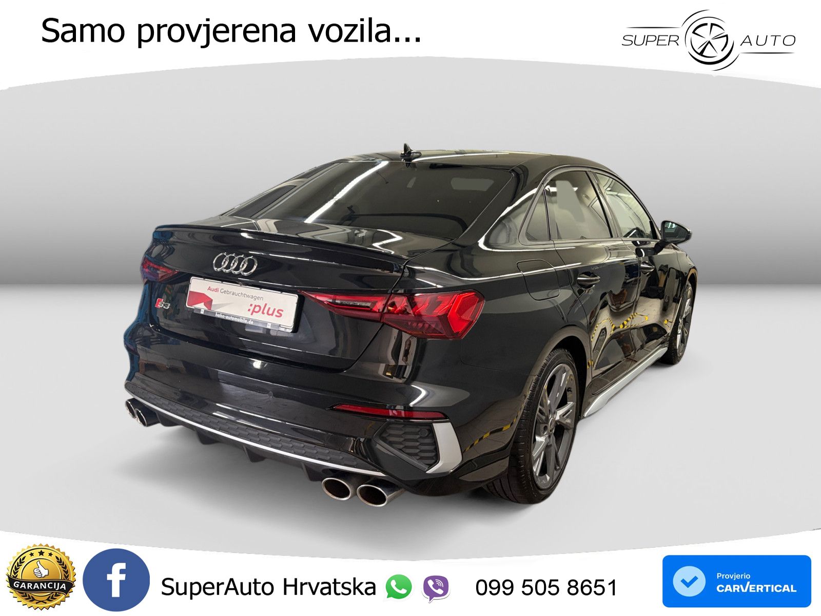 Audi S3 Limuzina 2.0 TFSI (310 KS) quattro S tronic