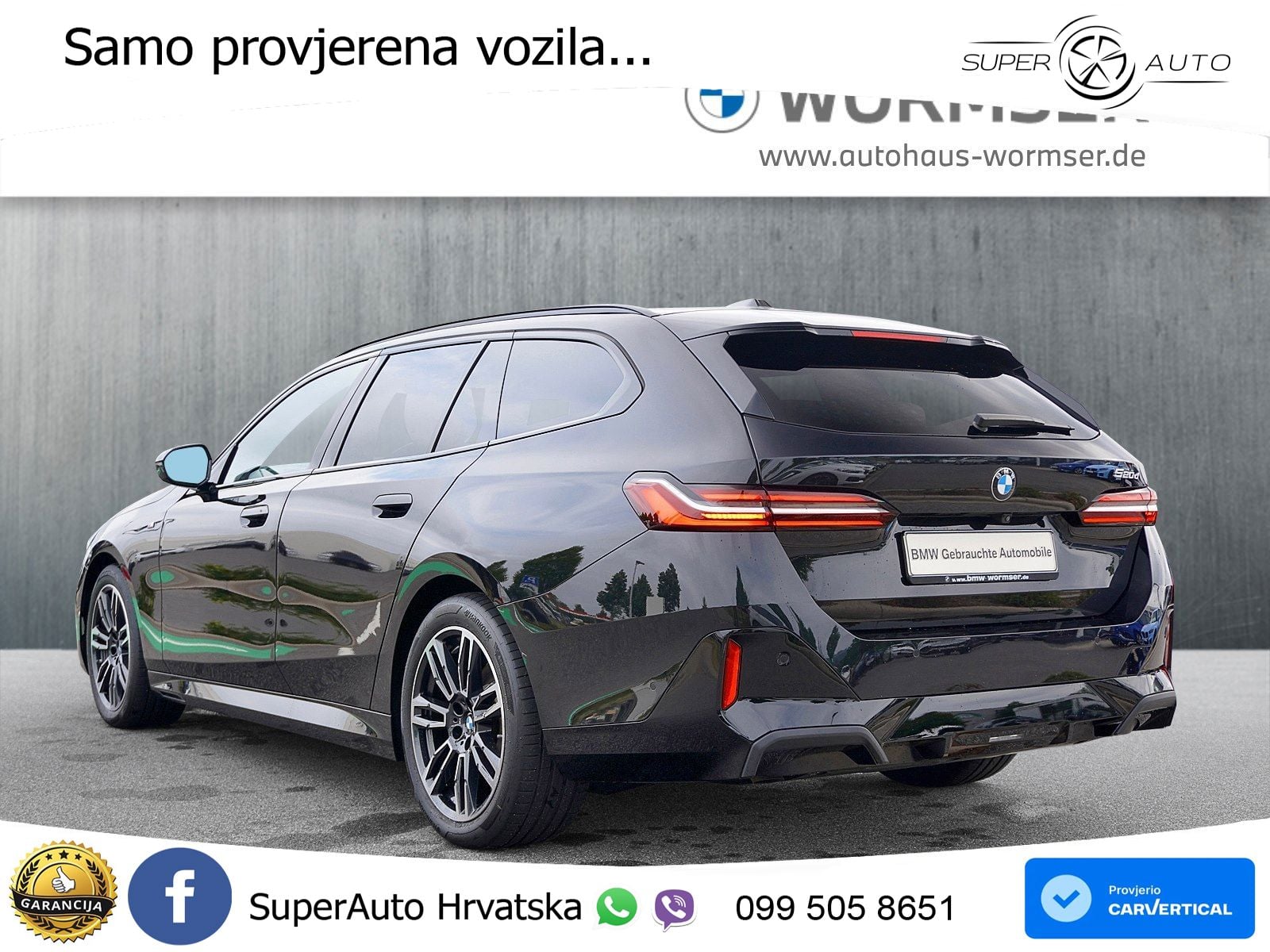 BMW 520d Touring (197 KS) Steptronic M Sport LED+GR SJED+ACC