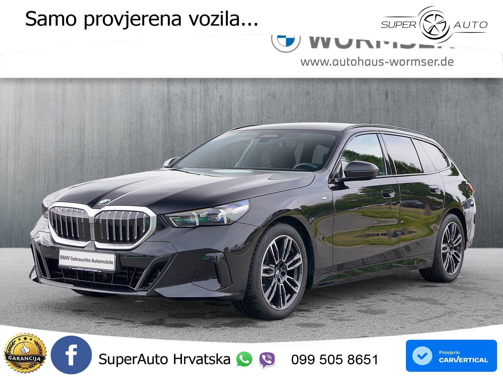 BMW 520d Touring (197 KS) Steptronic M Sport LED+GR SJED+ACC