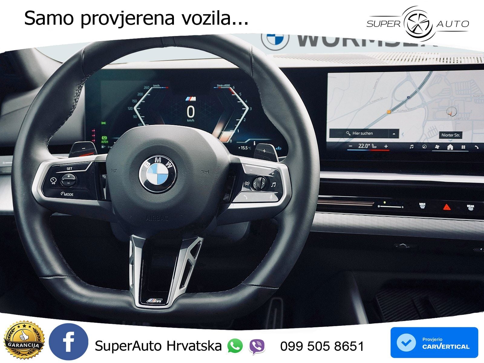 BMW 520d Touring (197 KS) Steptronic M Sport LED+GR SJED+ACC