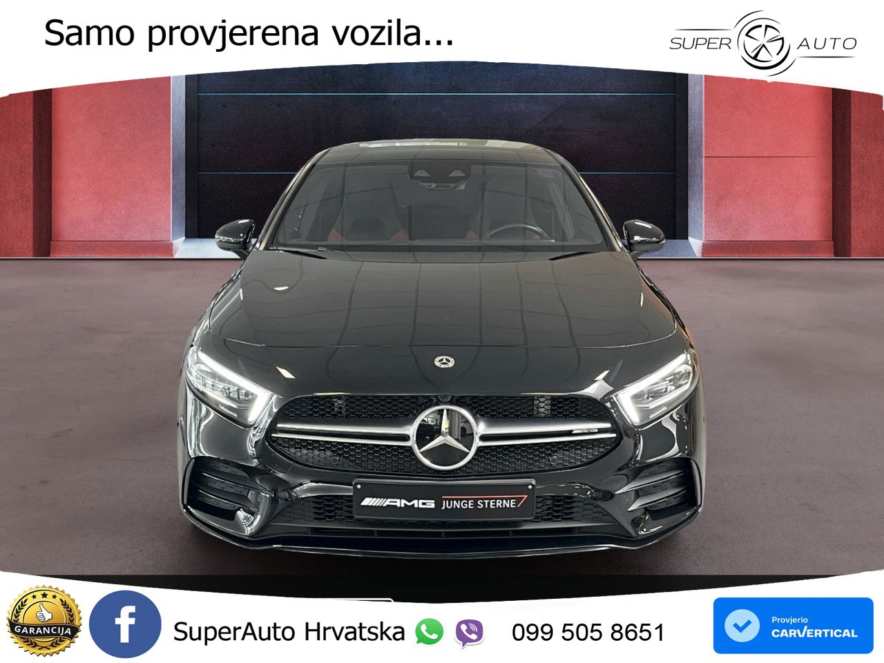 Mercedes-Benz AMG A 35 4MATIC AMG SPEEDSHIFT DCT LED+GR SJED+ACC