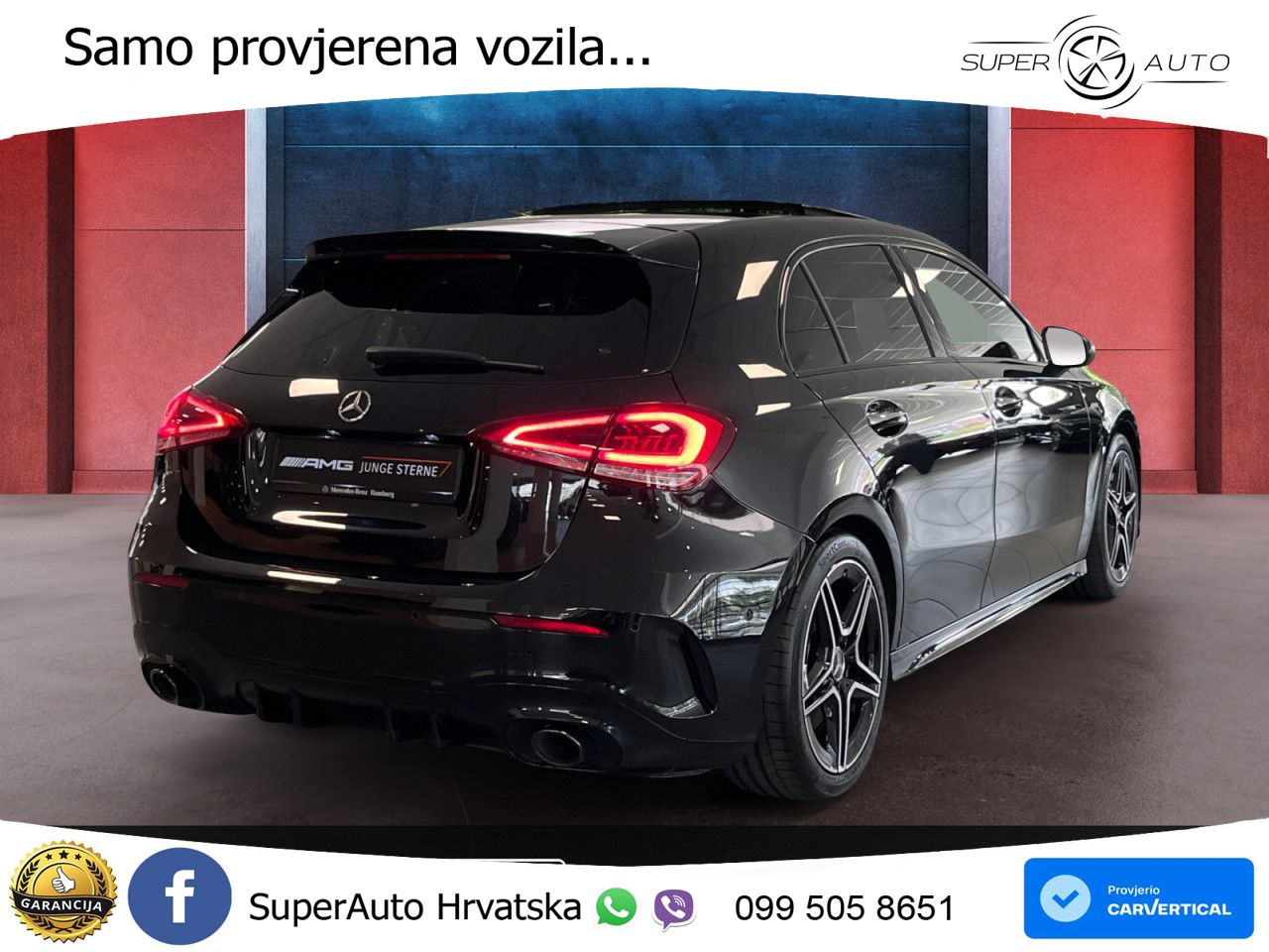 Mercedes-Benz AMG A 35 4MATIC AMG SPEEDSHIFT DCT LED+GR SJED+ACC