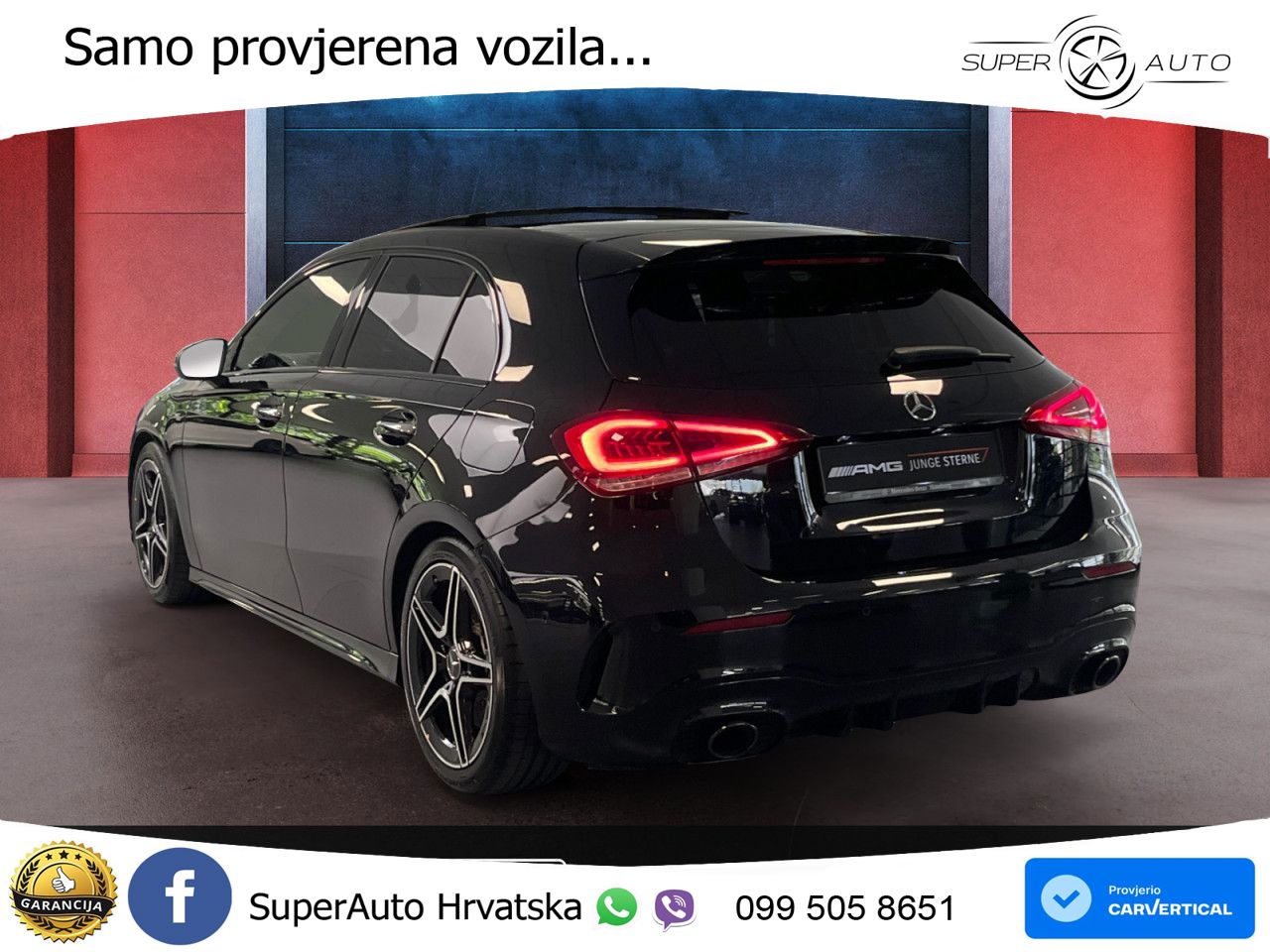 Mercedes-Benz AMG A 35 4MATIC AMG SPEEDSHIFT DCT LED+GR SJED+ACC