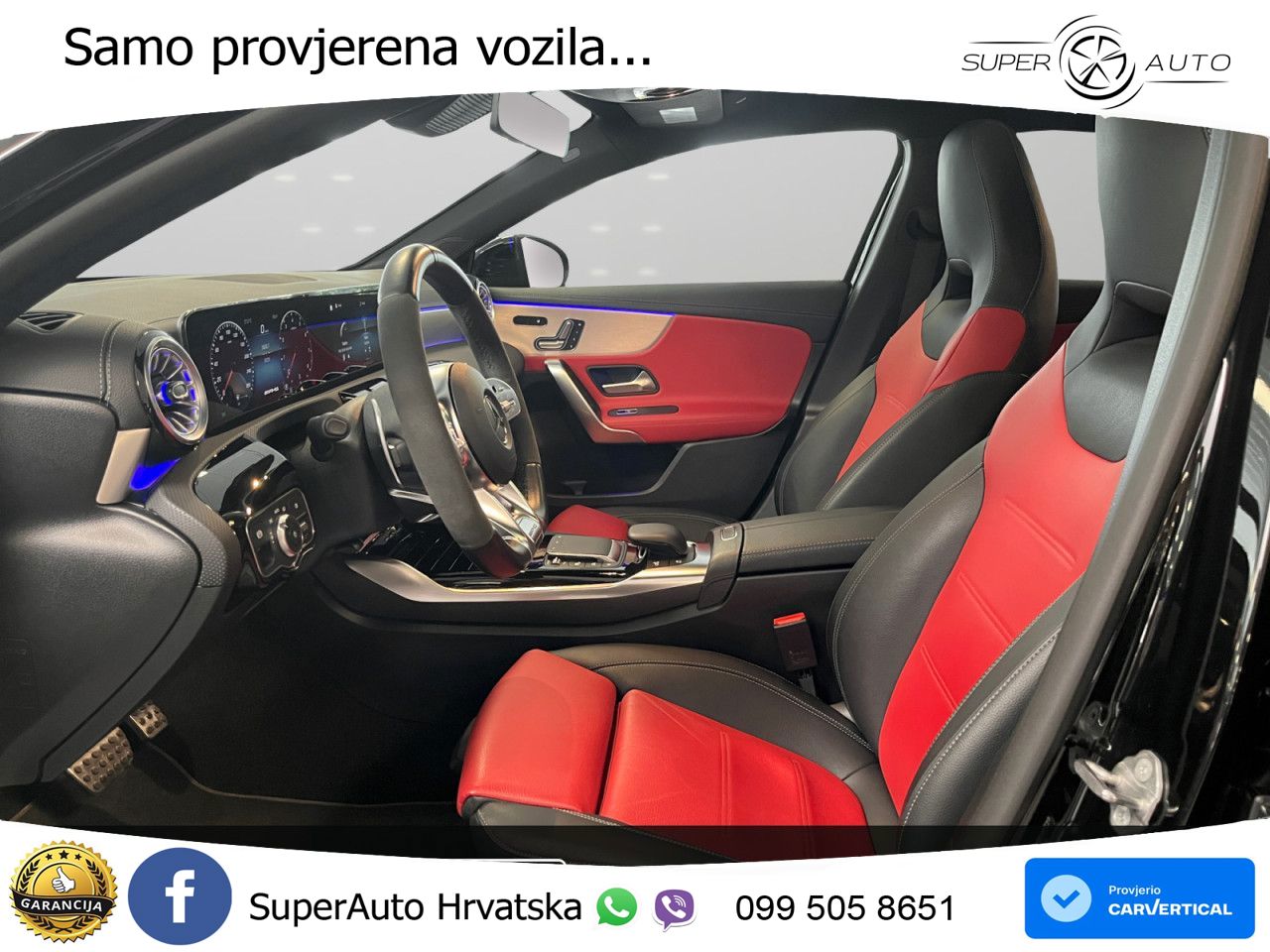 Mercedes-Benz AMG A 35 4MATIC AMG SPEEDSHIFT DCT LED+GR SJED+ACC