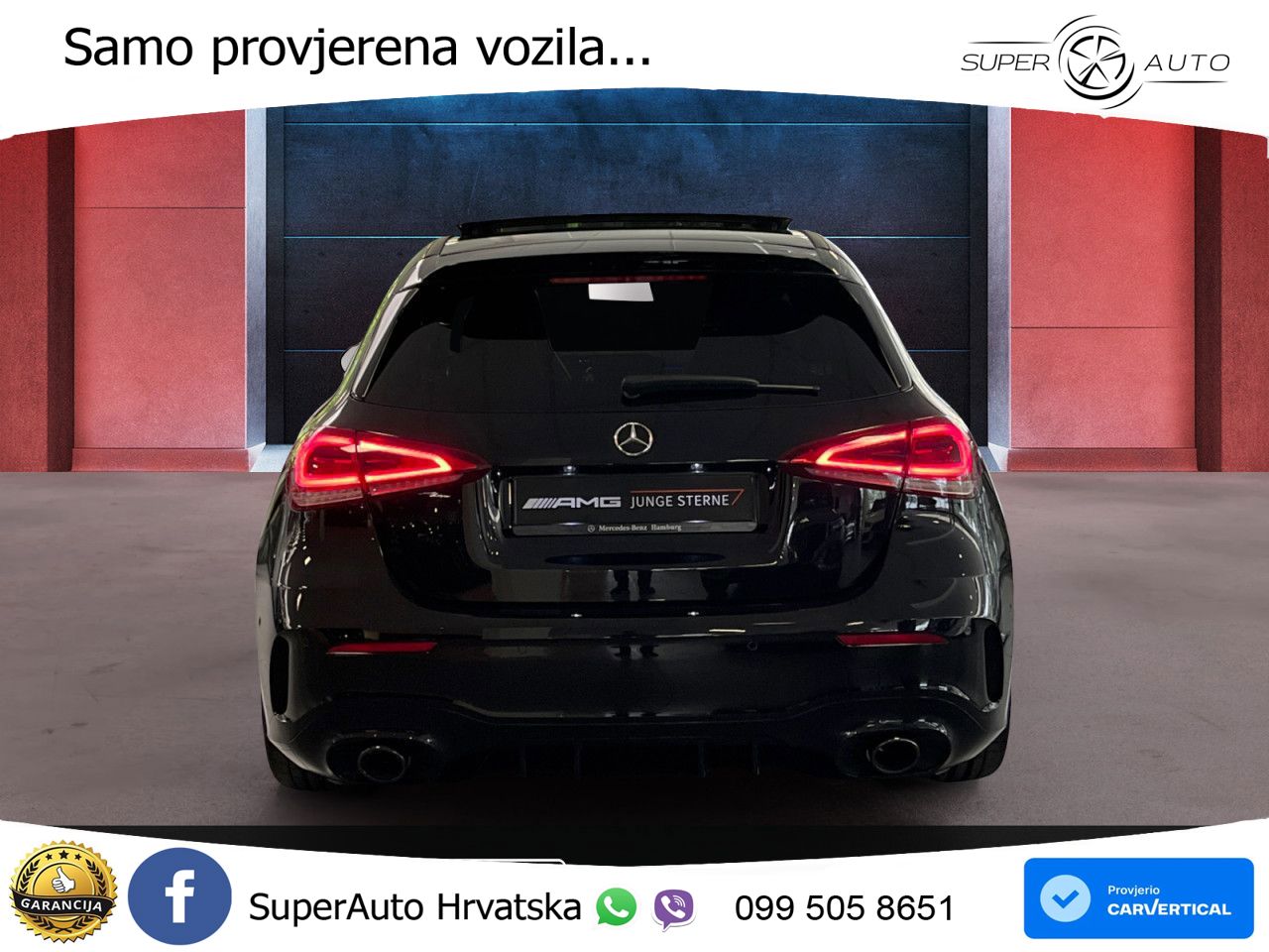 Mercedes-Benz AMG A 35 4MATIC AMG SPEEDSHIFT DCT LED+GR SJED+ACC