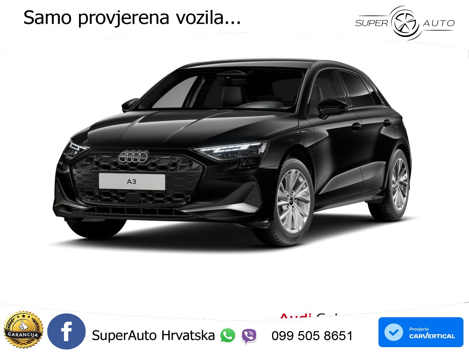 Audi A3 Sportback 40 TFSI e (204 KS) Plug-in Hybrid S tronic advanced LED+GR SJED+ACC