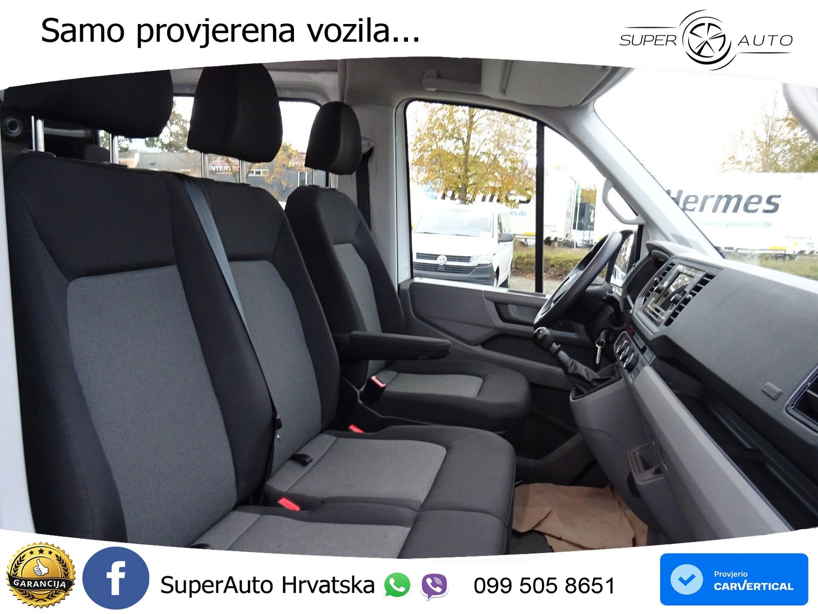 Volkswagen Crafter 35 Kasten Plus Mixto LR 6.Sitze AHK 3.5 140 KS
