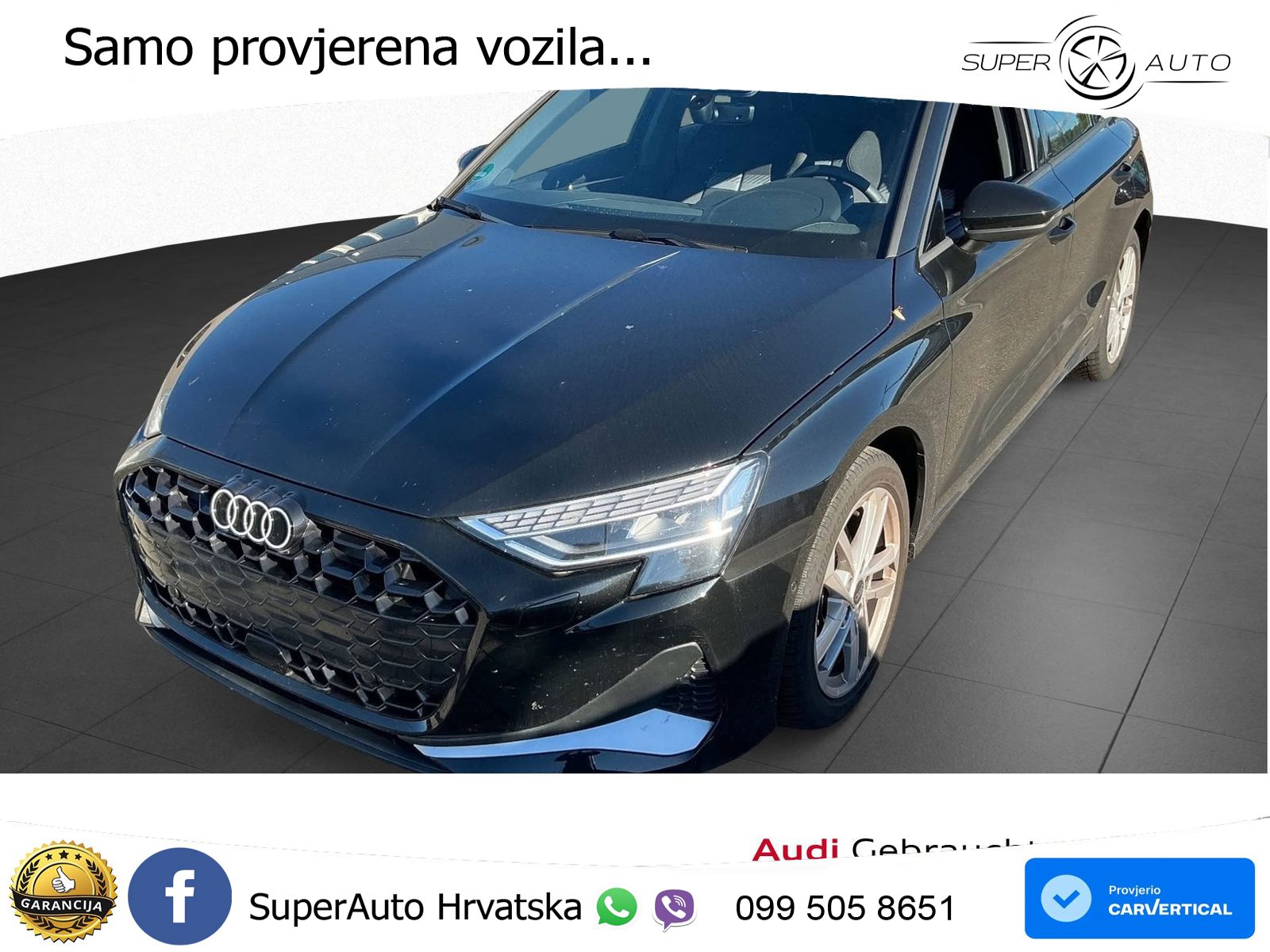 Audi A3 35 TFSI (150 KS) LED+GR SJED+ACC