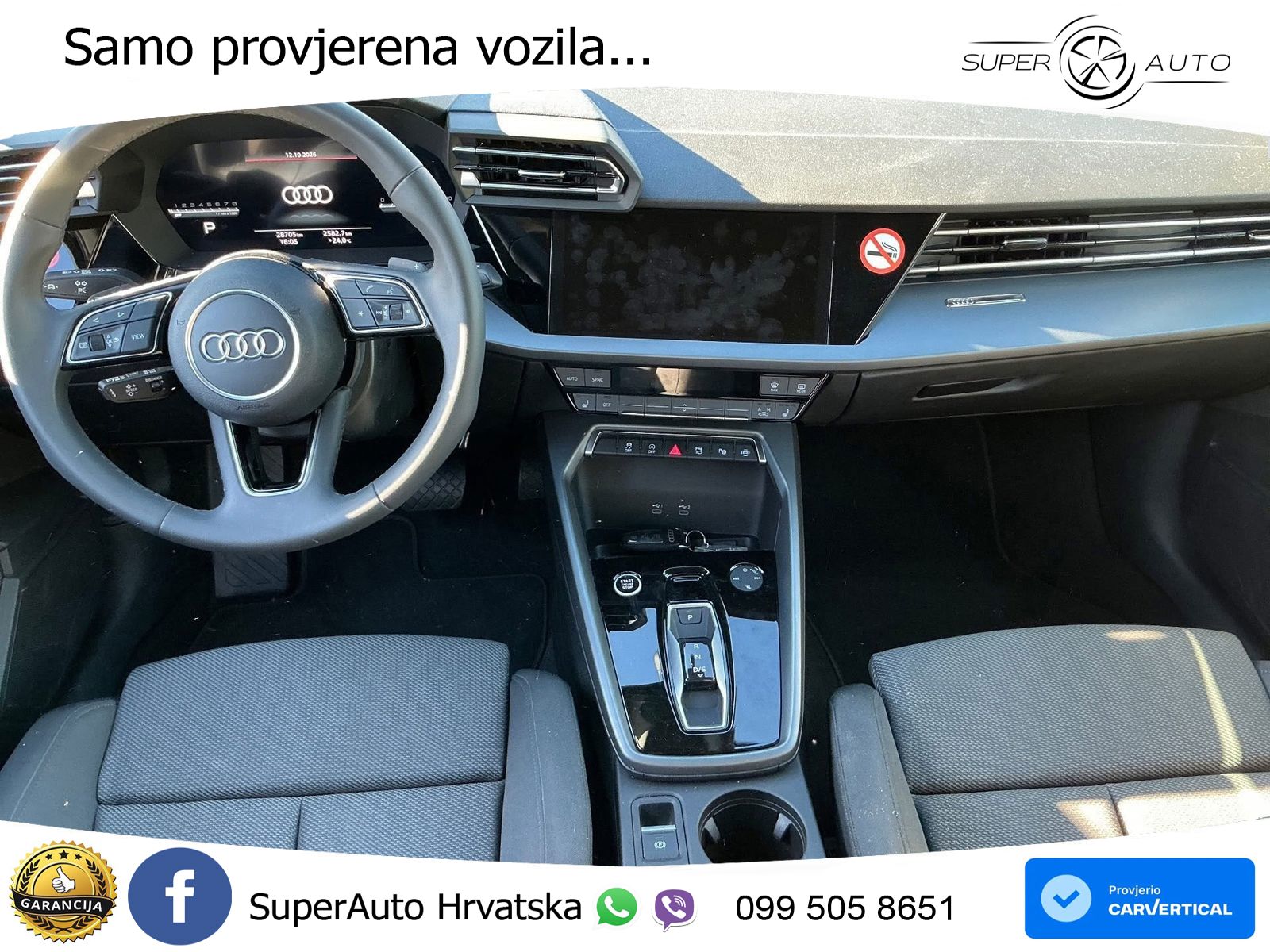 Audi A3 35 TFSI (150 KS) LED+GR SJED+ACC