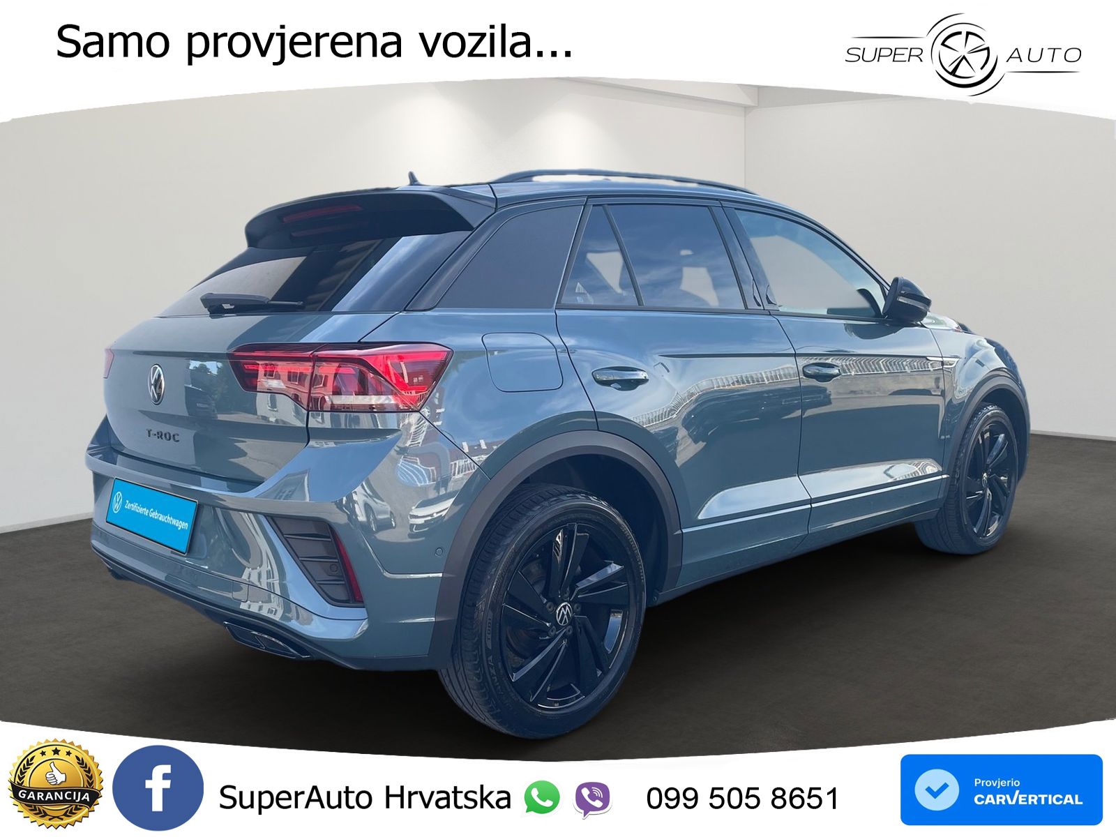 Volkswagen T-Roc I 1.5 TSI (150 KS) DSG LED+GR SJED+ACC