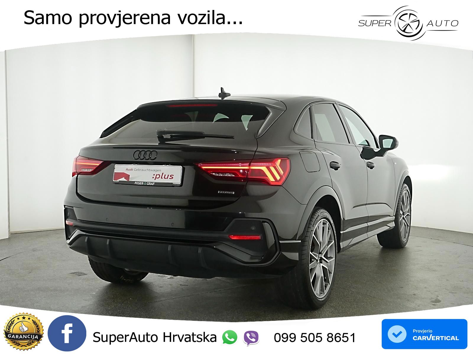 Audi Q3 Sportback 40 TDI (200 KS) quattro S tronic S line
