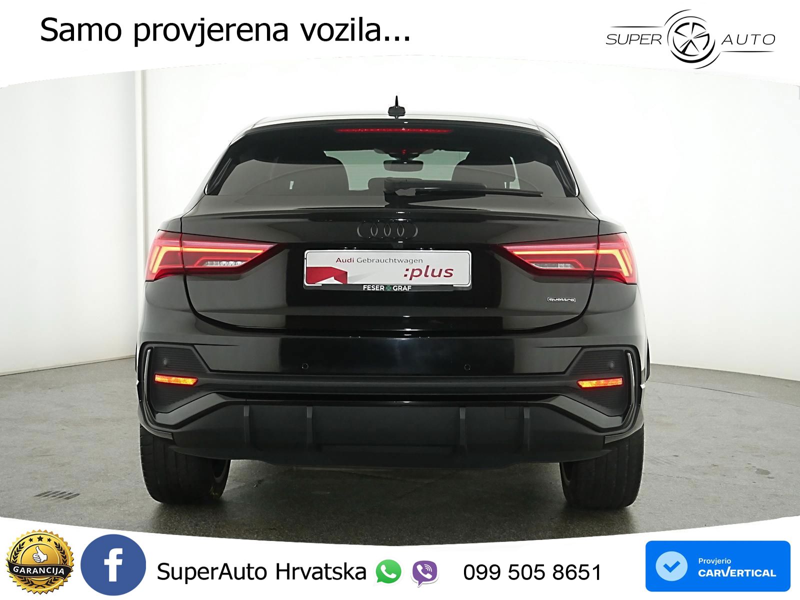Audi Q3 Sportback 40 TDI (200 KS) quattro S tronic S line