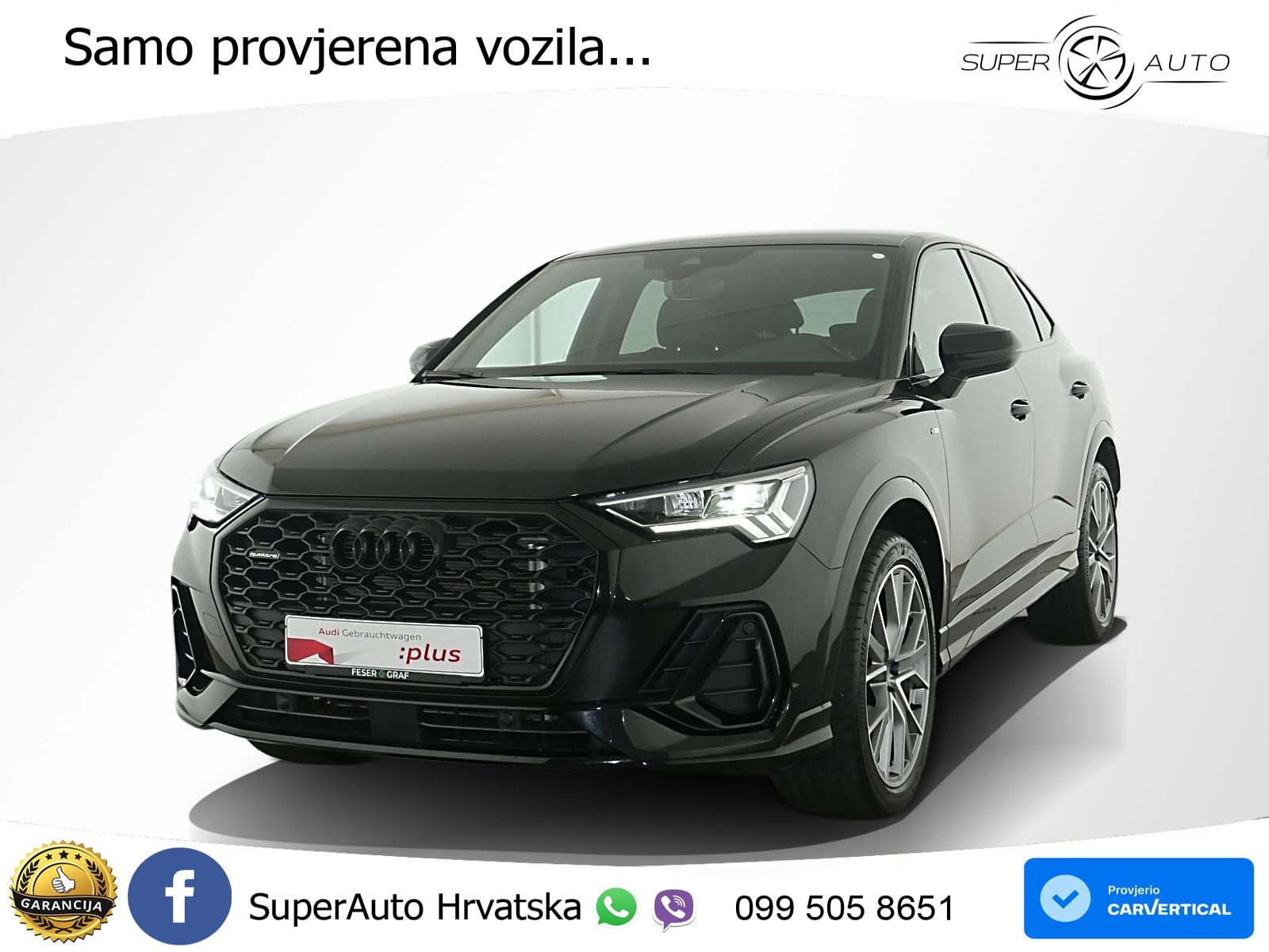 Audi Q3 Sportback 40 TDI (200 KS) quattro S tronic S line