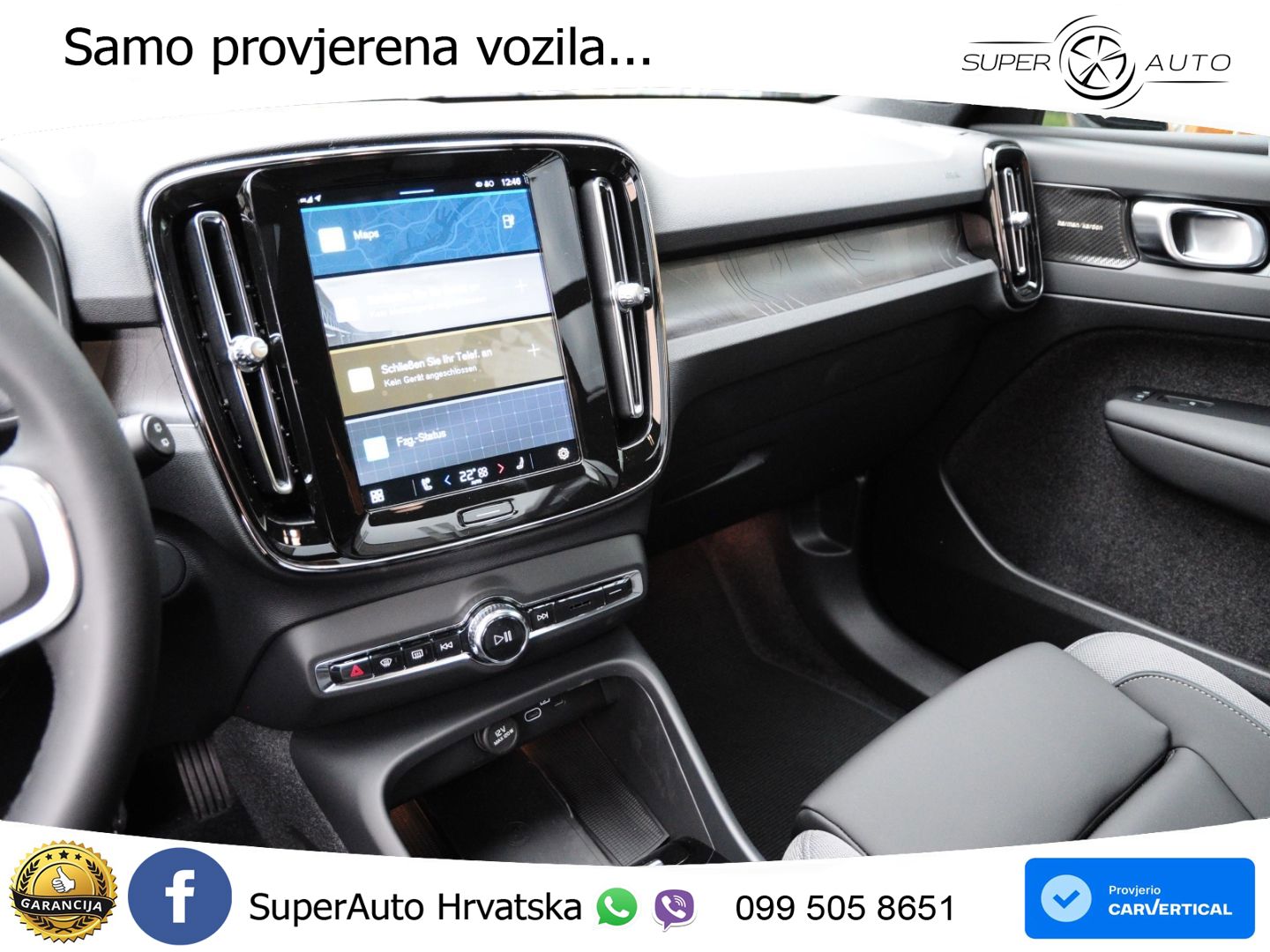 Volvo XC40 Recharge 82 kWh Twin Motor 408 KS AWD ACC+GR SJED+360+PANO