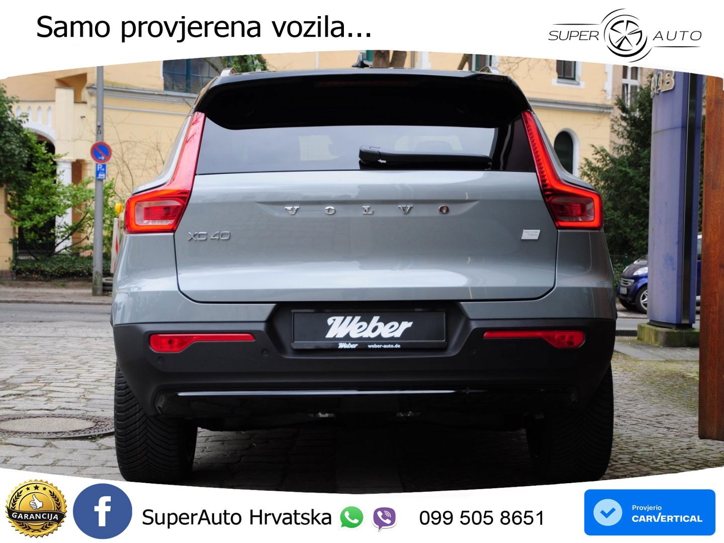 Volvo XC40 Recharge 82 kWh Twin Motor 408 KS AWD ACC+GR SJED+360+PANO
