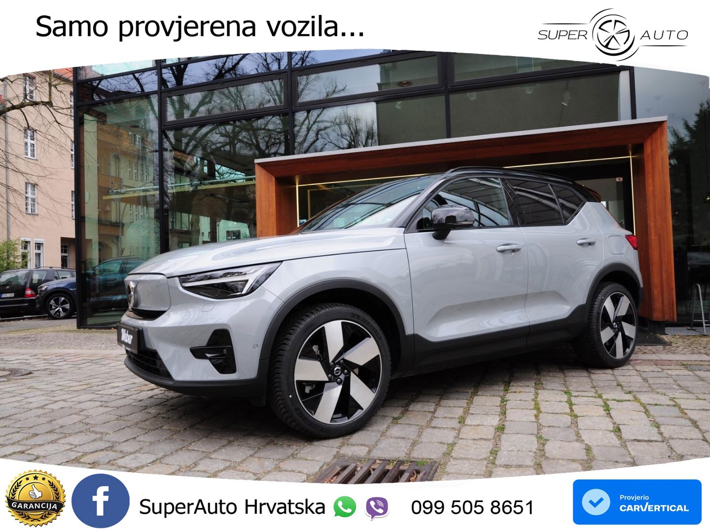 Volvo XC40 Recharge 82 kWh Twin Motor 408 KS AWD ACC+GR SJED+360+PANO