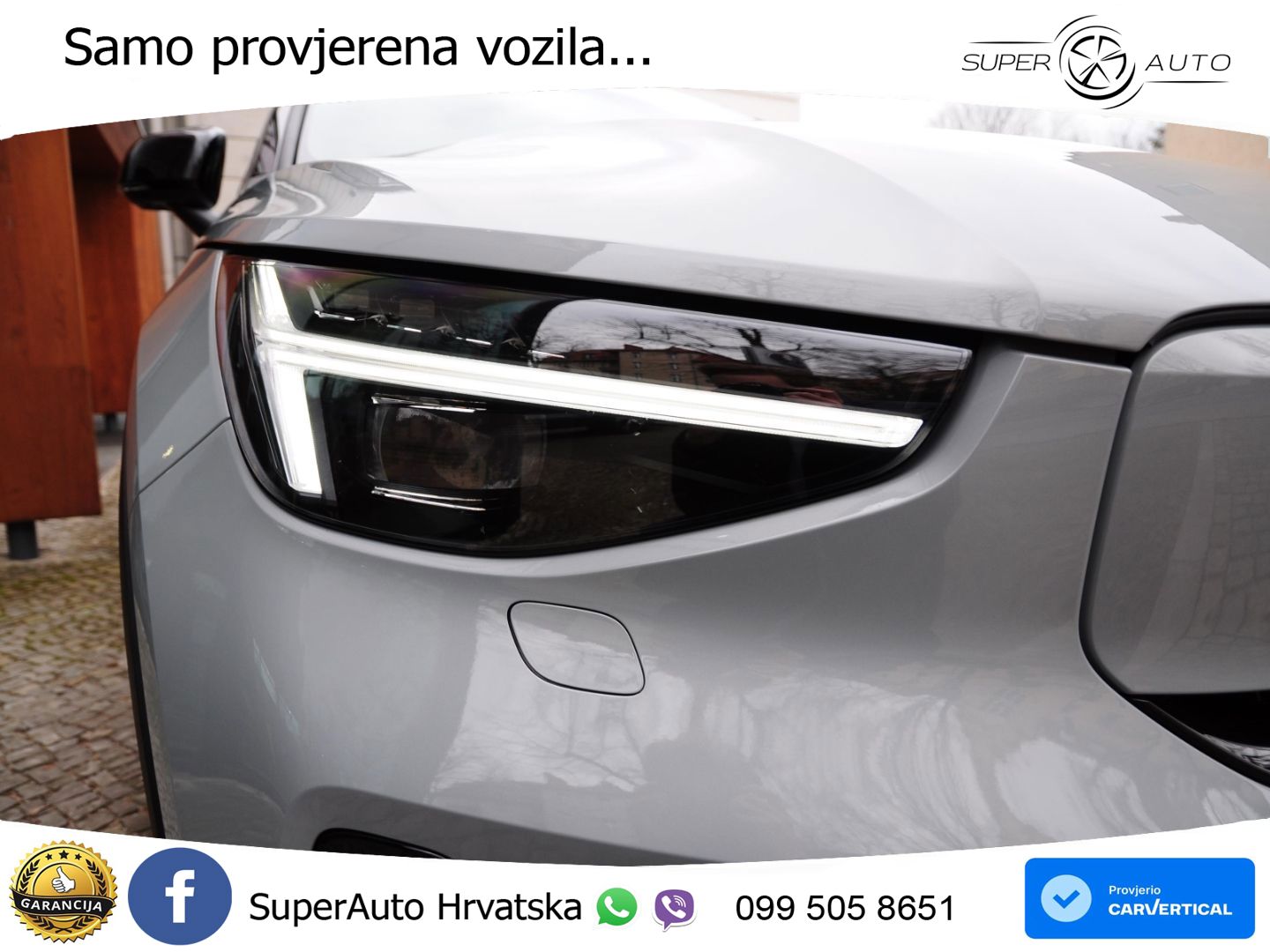 Volvo XC40 Recharge 82 kWh Twin Motor 408 KS AWD ACC+GR SJED+360+PANO