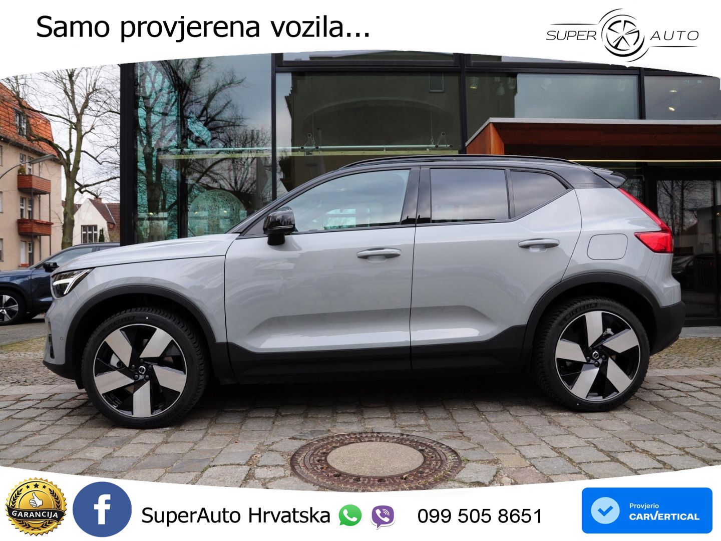 Volvo XC40 Recharge 82 kWh Twin Motor 408 KS AWD ACC+GR SJED+360+PANO