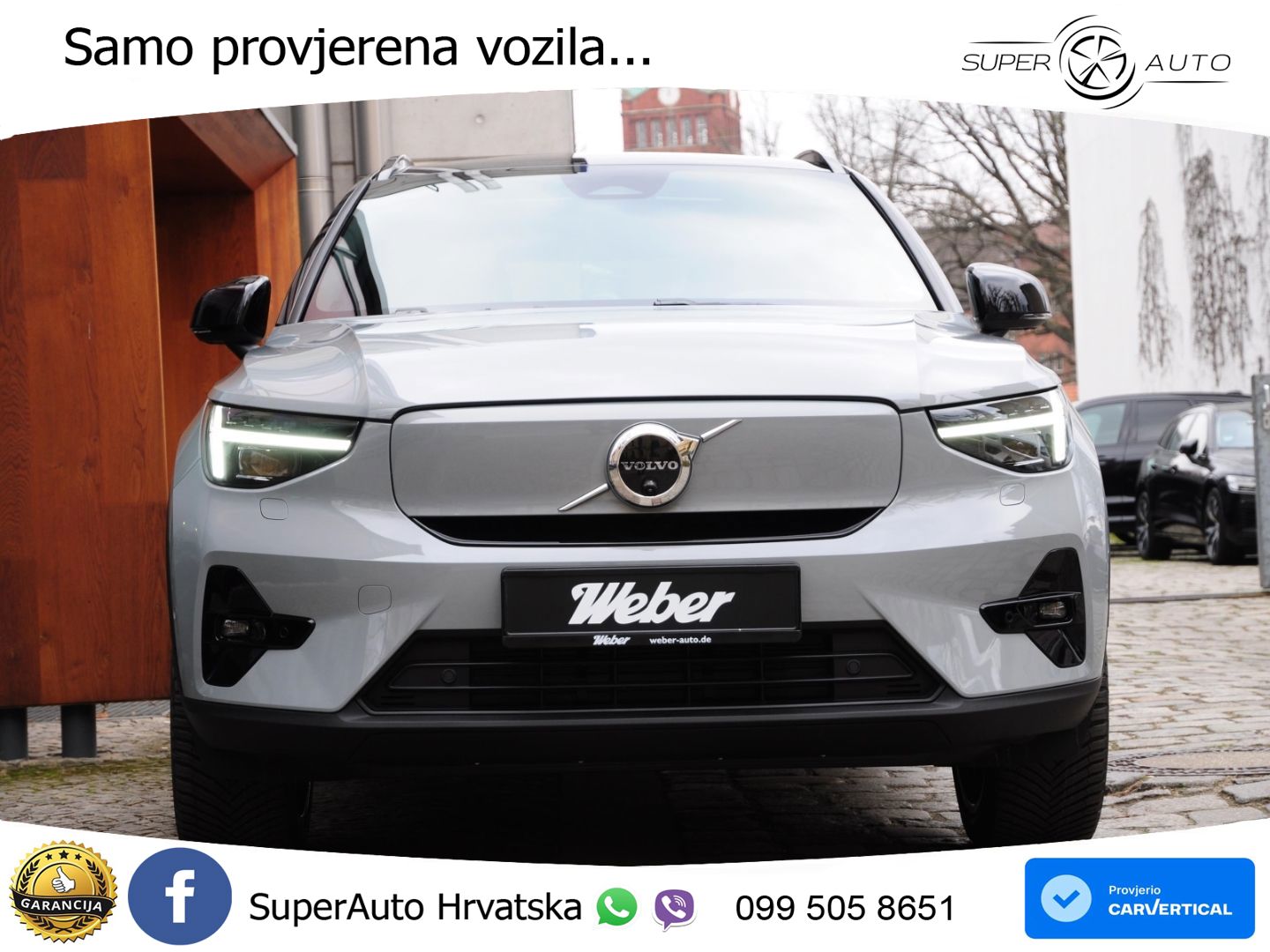 Volvo XC40 Recharge 82 kWh Twin Motor 408 KS AWD ACC+GR SJED+360+PANO