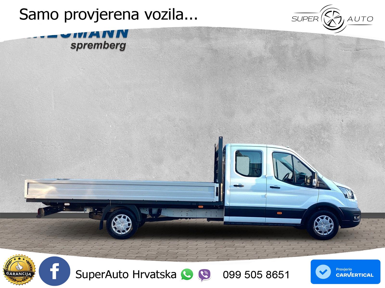 Ford Transit Pritsche DoKa350 L5 2.0TDCi Trend 4,20m 131 KS