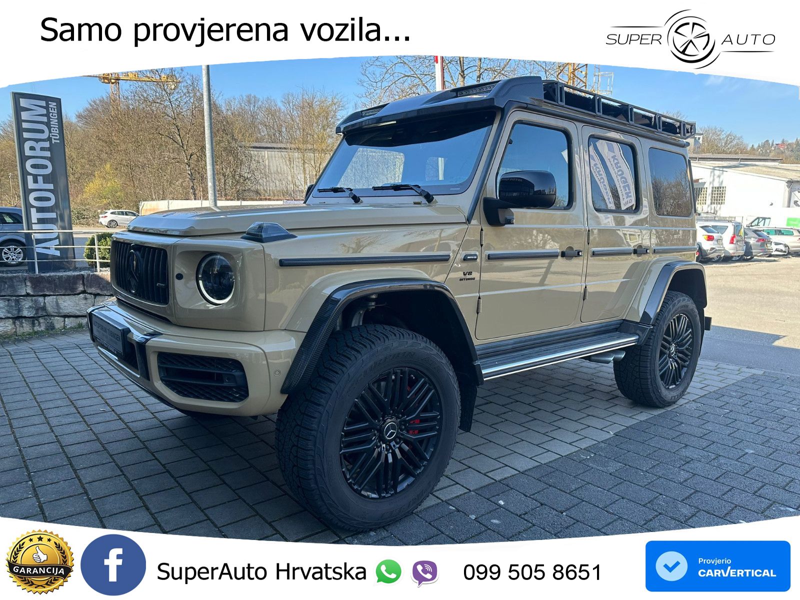 Mercedes AMG G 63 Long V8 (585 KS) 4MATIC 9G-TRONIC AMG SPEEDSHIFT PLUS Manufaktur LED+GR SJED+ACC