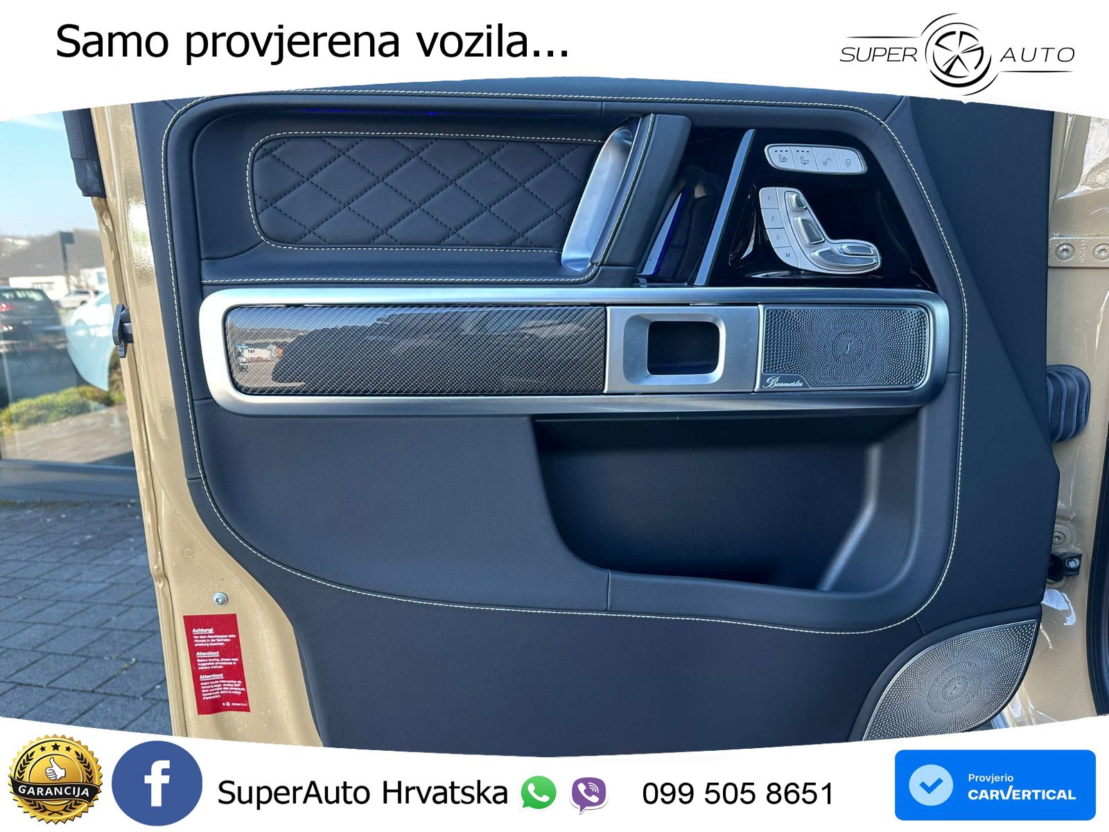 Mercedes AMG G 63 Long V8 (585 KS) 4MATIC 9G-TRONIC AMG SPEEDSHIFT PLUS Manufaktur LED+GR SJED+ACC