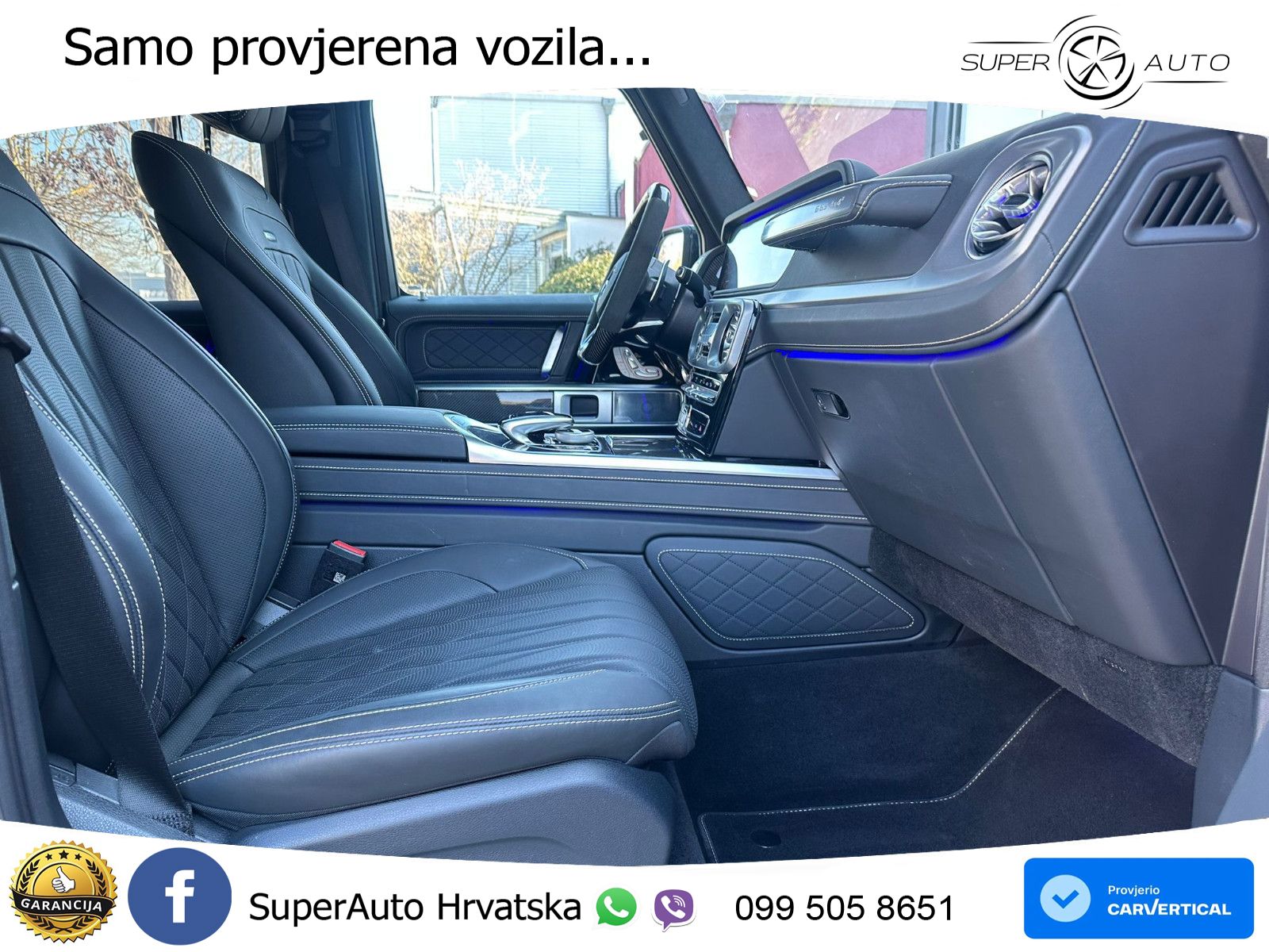 Mercedes AMG G 63 Long V8 (585 KS) 4MATIC 9G-TRONIC AMG SPEEDSHIFT PLUS Manufaktur LED+GR SJED+ACC