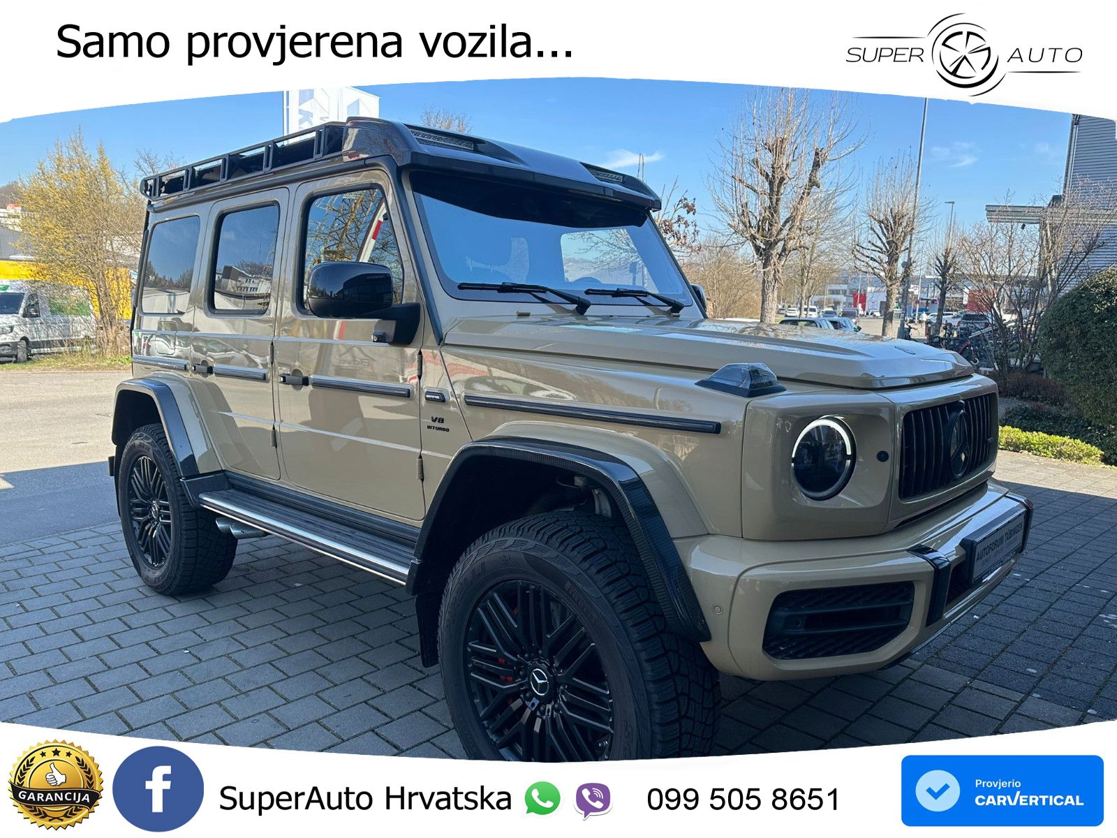Mercedes AMG G 63 Long V8 (585 KS) 4MATIC 9G-TRONIC AMG SPEEDSHIFT PLUS Manufaktur LED+GR SJED+ACC