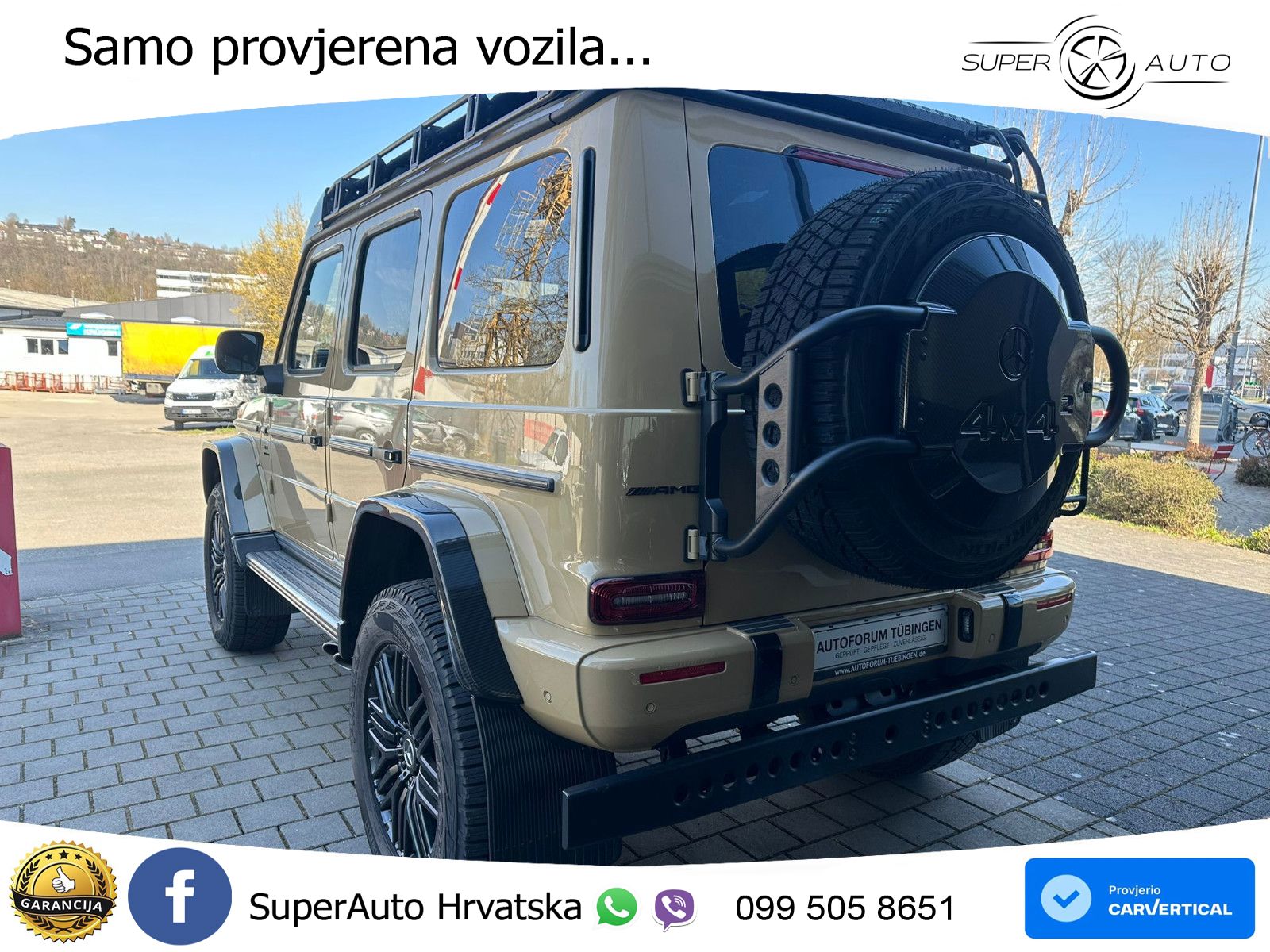 Mercedes AMG G 63 Long V8 (585 KS) 4MATIC 9G-TRONIC AMG SPEEDSHIFT PLUS Manufaktur LED+GR SJED+ACC