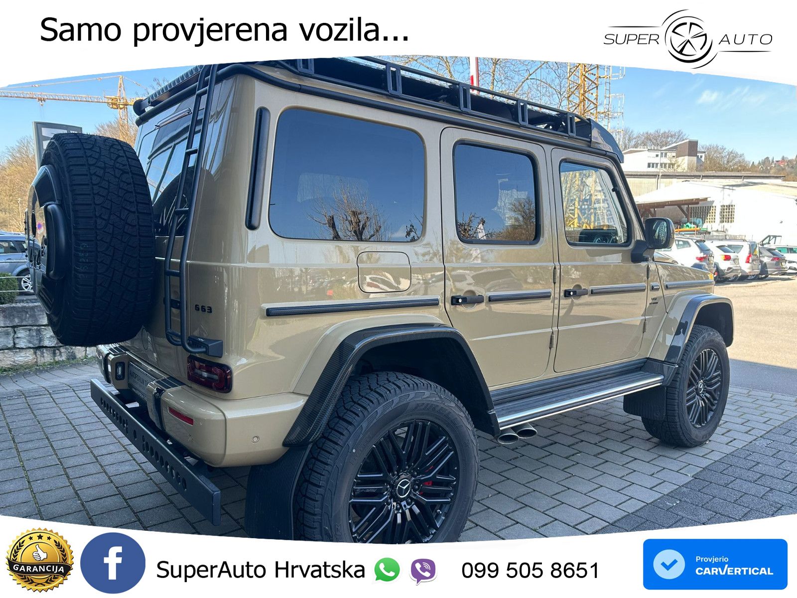 Mercedes AMG G 63 Long V8 (585 KS) 4MATIC 9G-TRONIC AMG SPEEDSHIFT PLUS Manufaktur LED+GR SJED+ACC