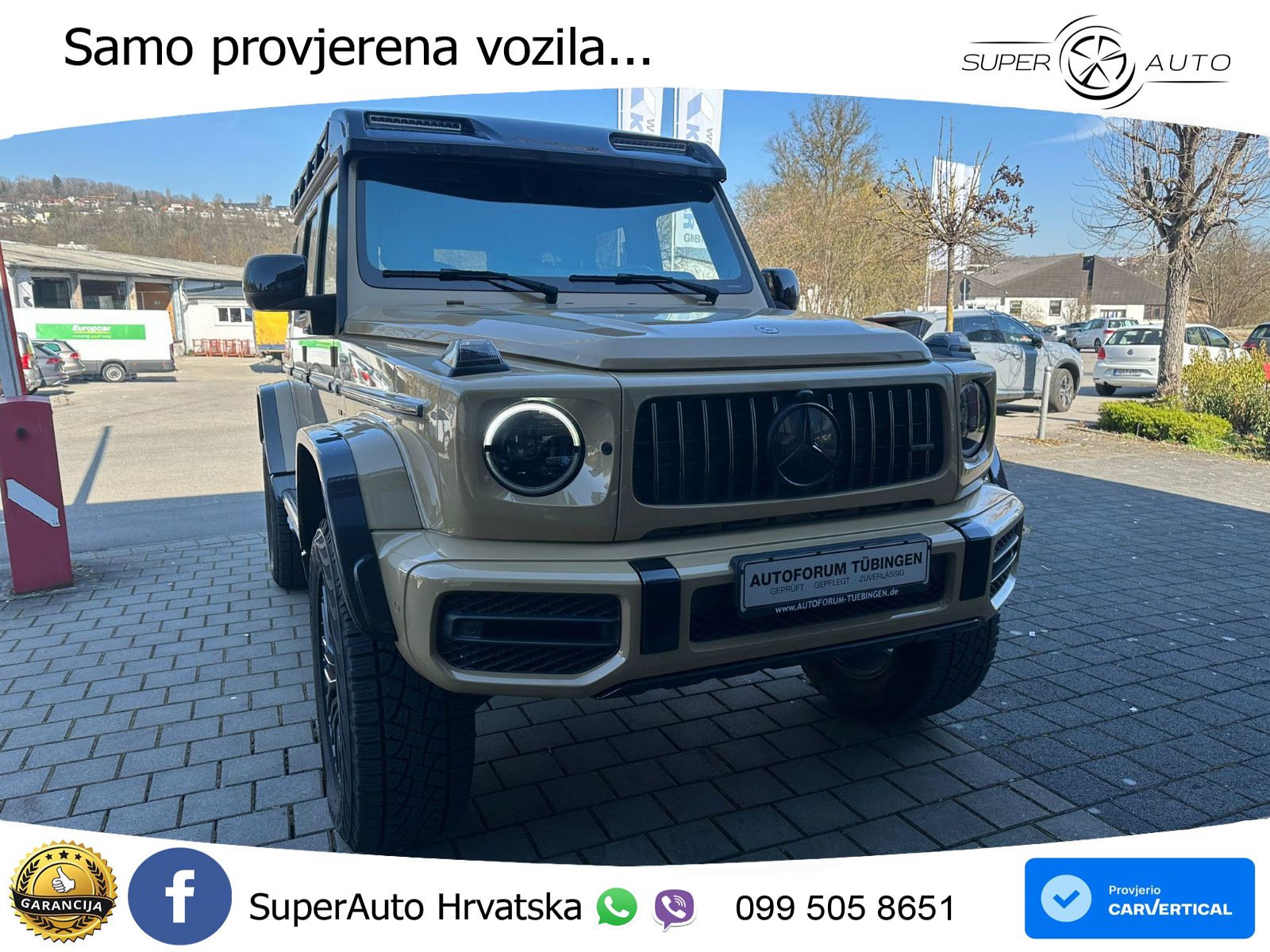 Mercedes AMG G 63 Long V8 (585 KS) 4MATIC 9G-TRONIC AMG SPEEDSHIFT PLUS Manufaktur LED+GR SJED+ACC
