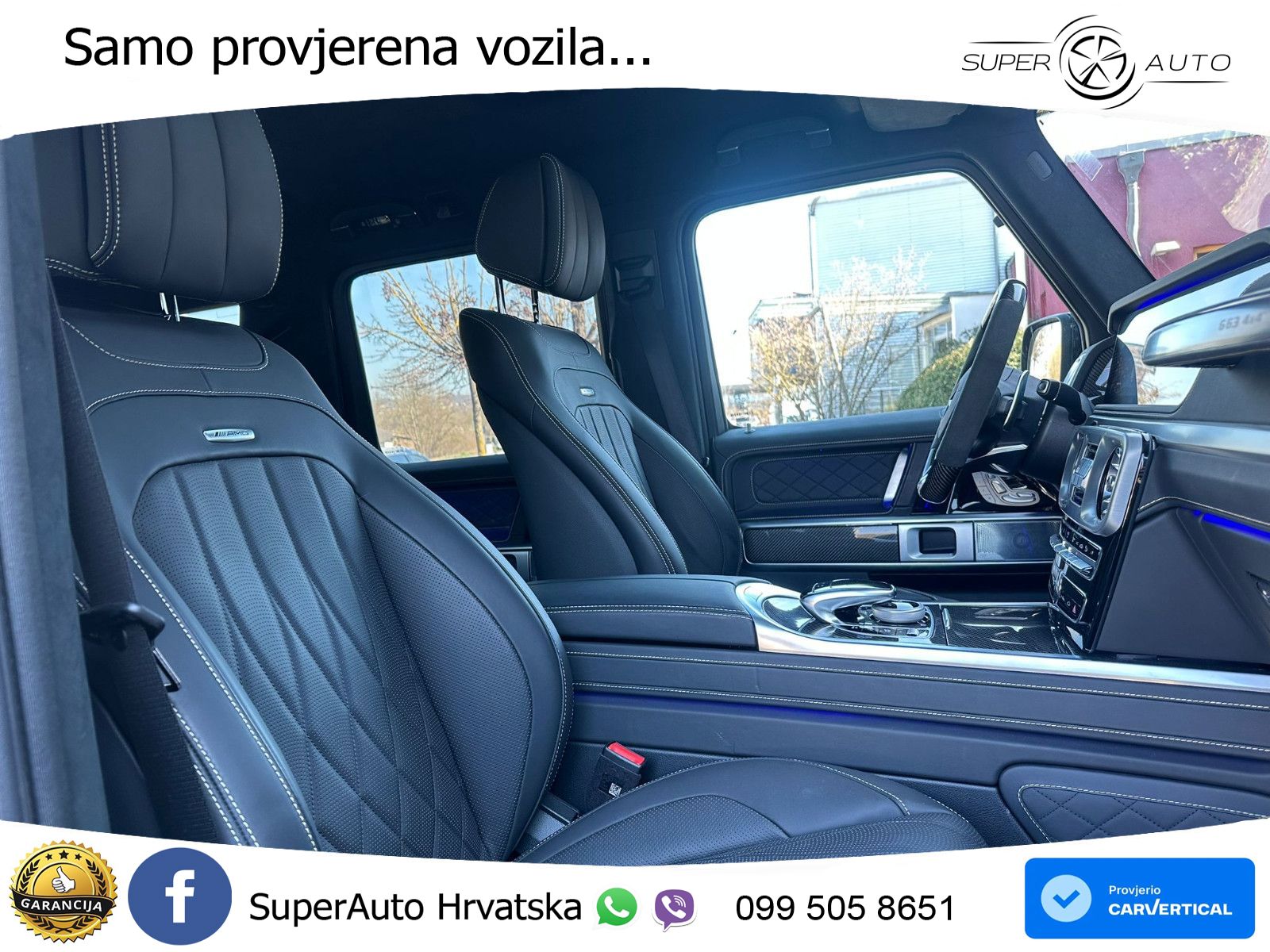 Mercedes AMG G 63 Long V8 (585 KS) 4MATIC 9G-TRONIC AMG SPEEDSHIFT PLUS Manufaktur LED+GR SJED+ACC